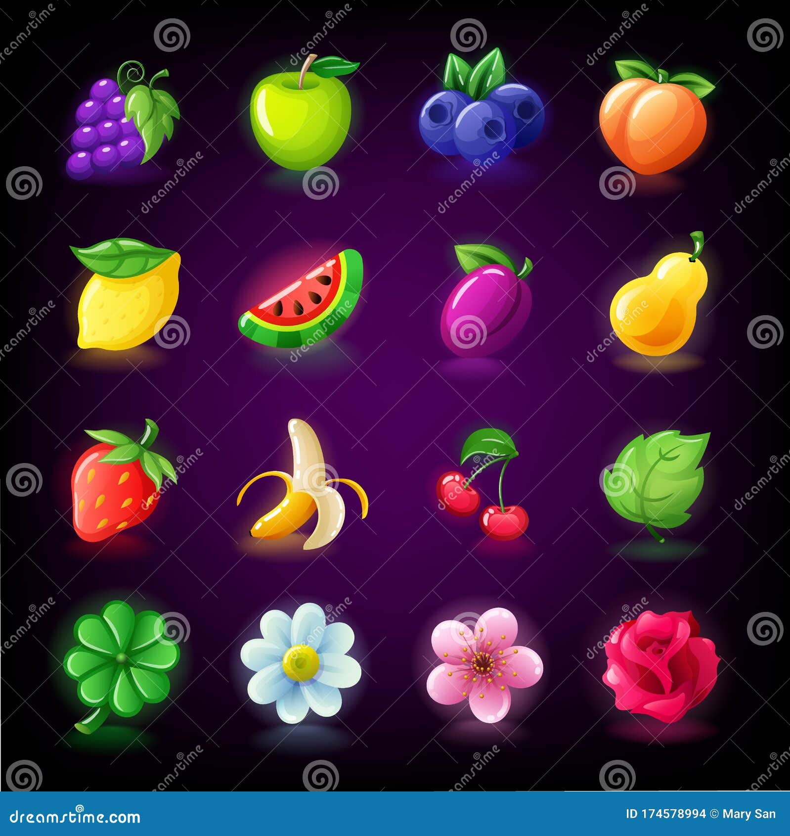 Juegos de Frutas Ranuras