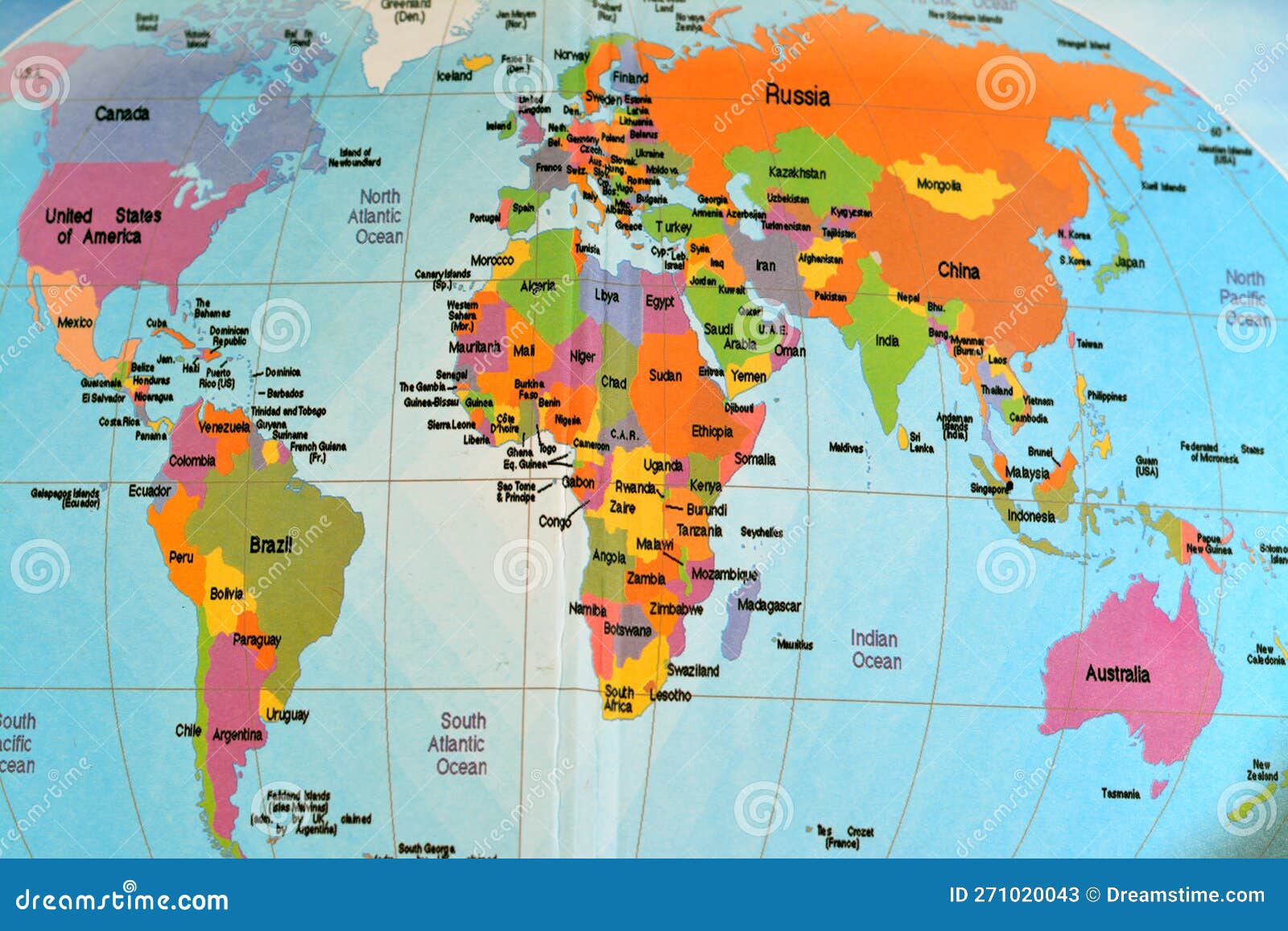 mapa mundial com continentes