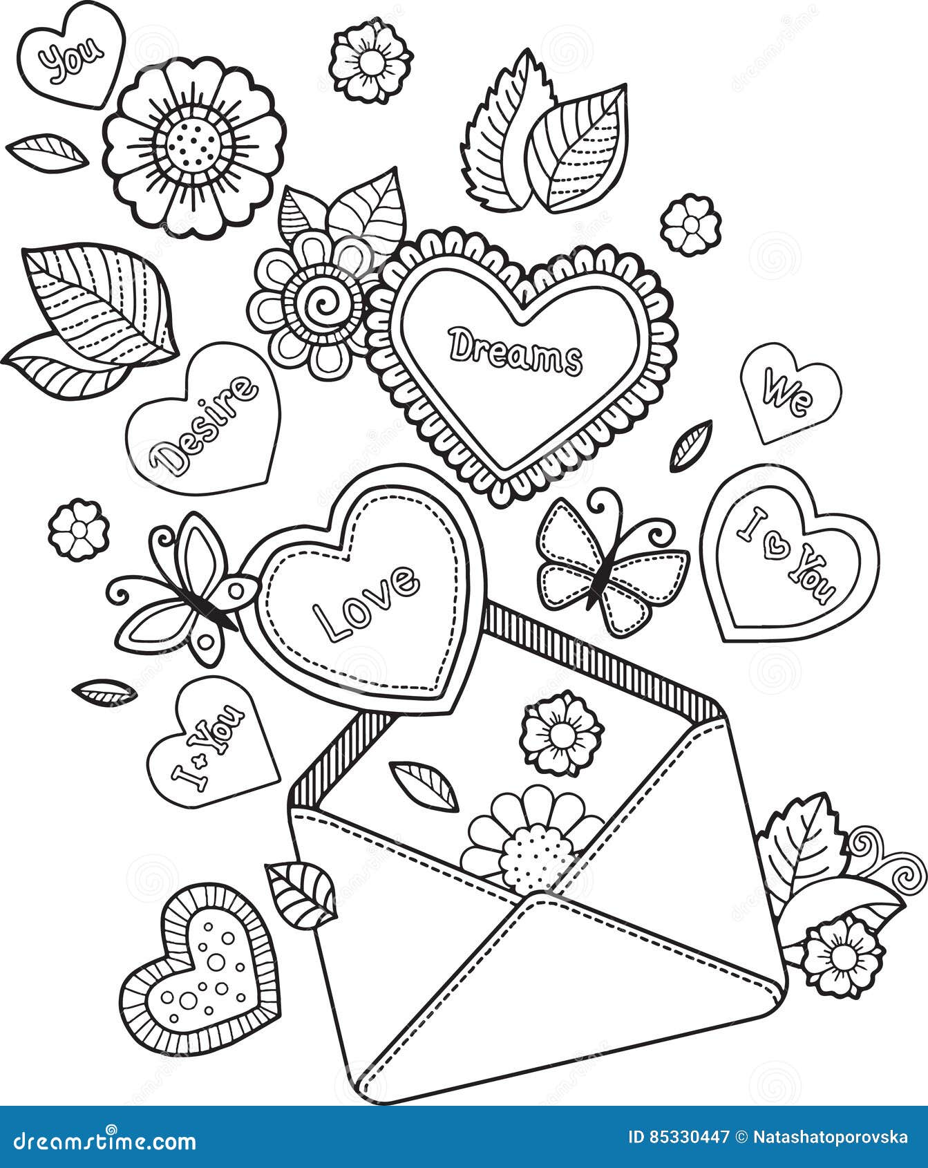 Love Heart Colouring Book By @ali ✿ book designer ✿ #markers #artmarke