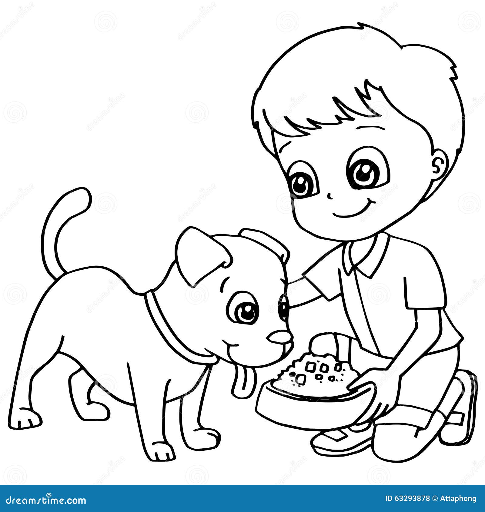 Download Kid Feeding Dog Stock Illustrations - 110 Kid Feeding Dog Stock Illustrations, Vectors & Clipart ...