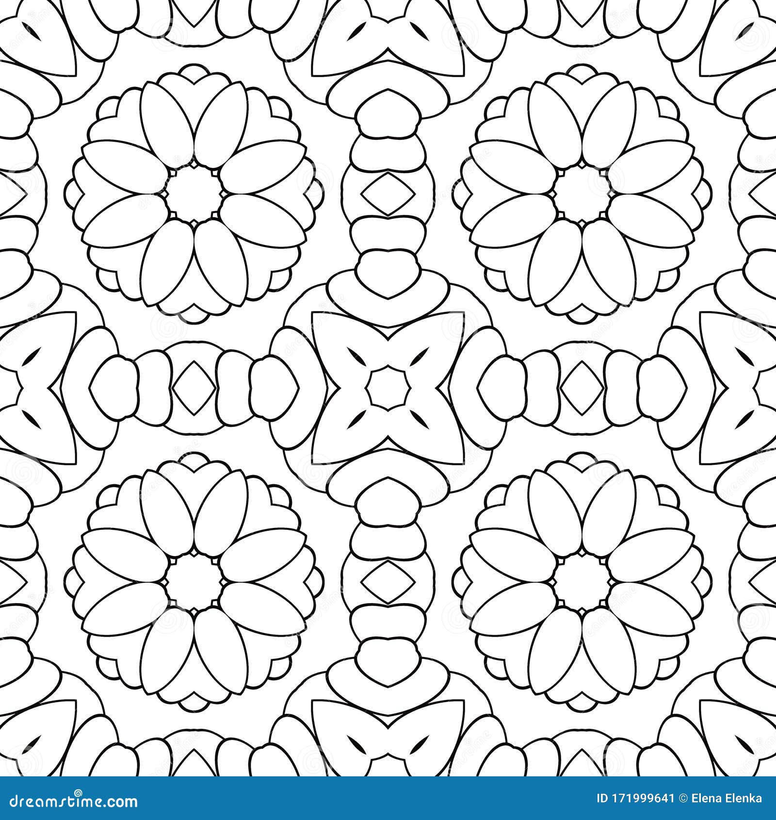 coloring pages of simple patterns