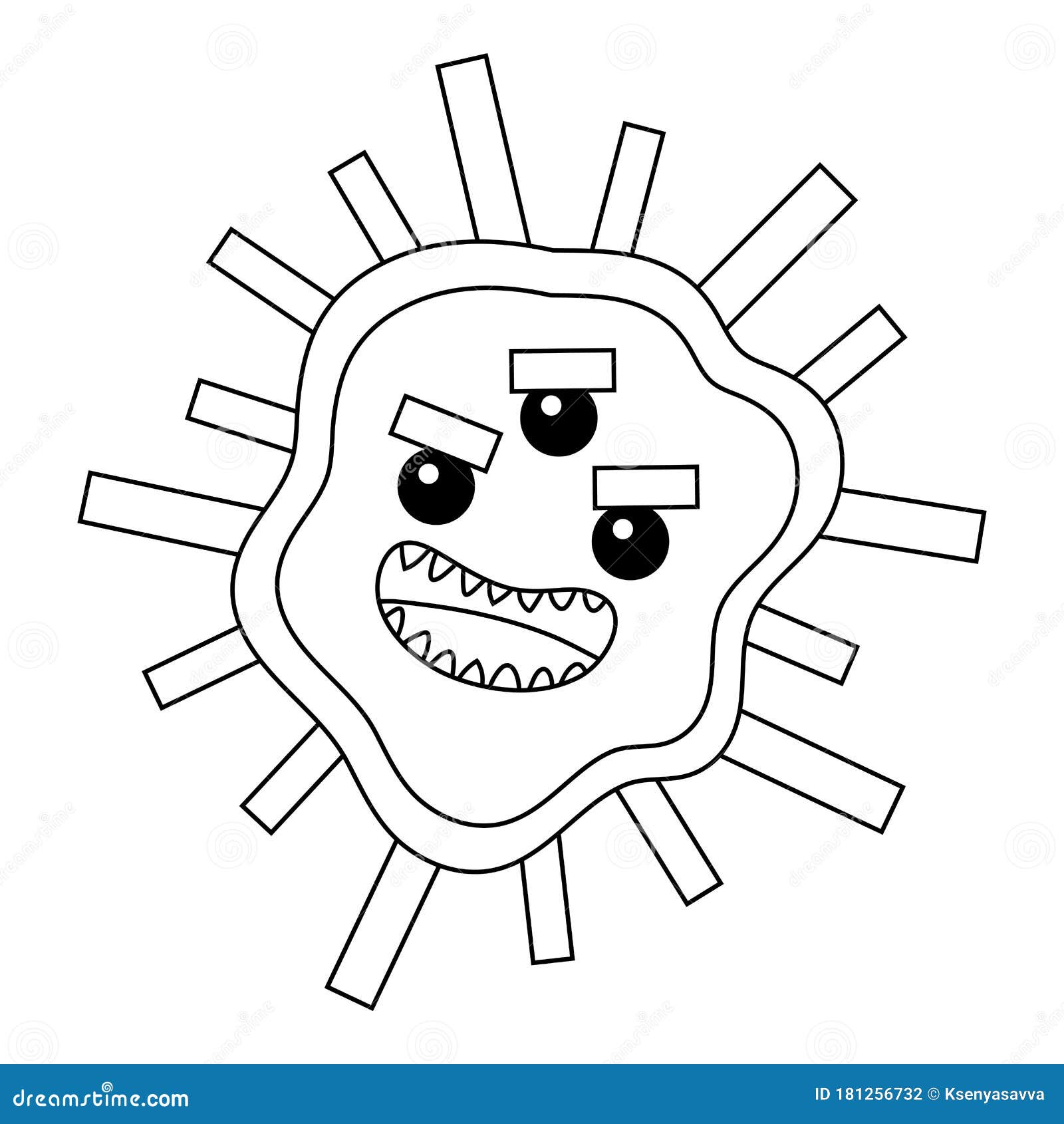Bacteria Coloring Page Easy Drawing Guides | The Best Porn Website