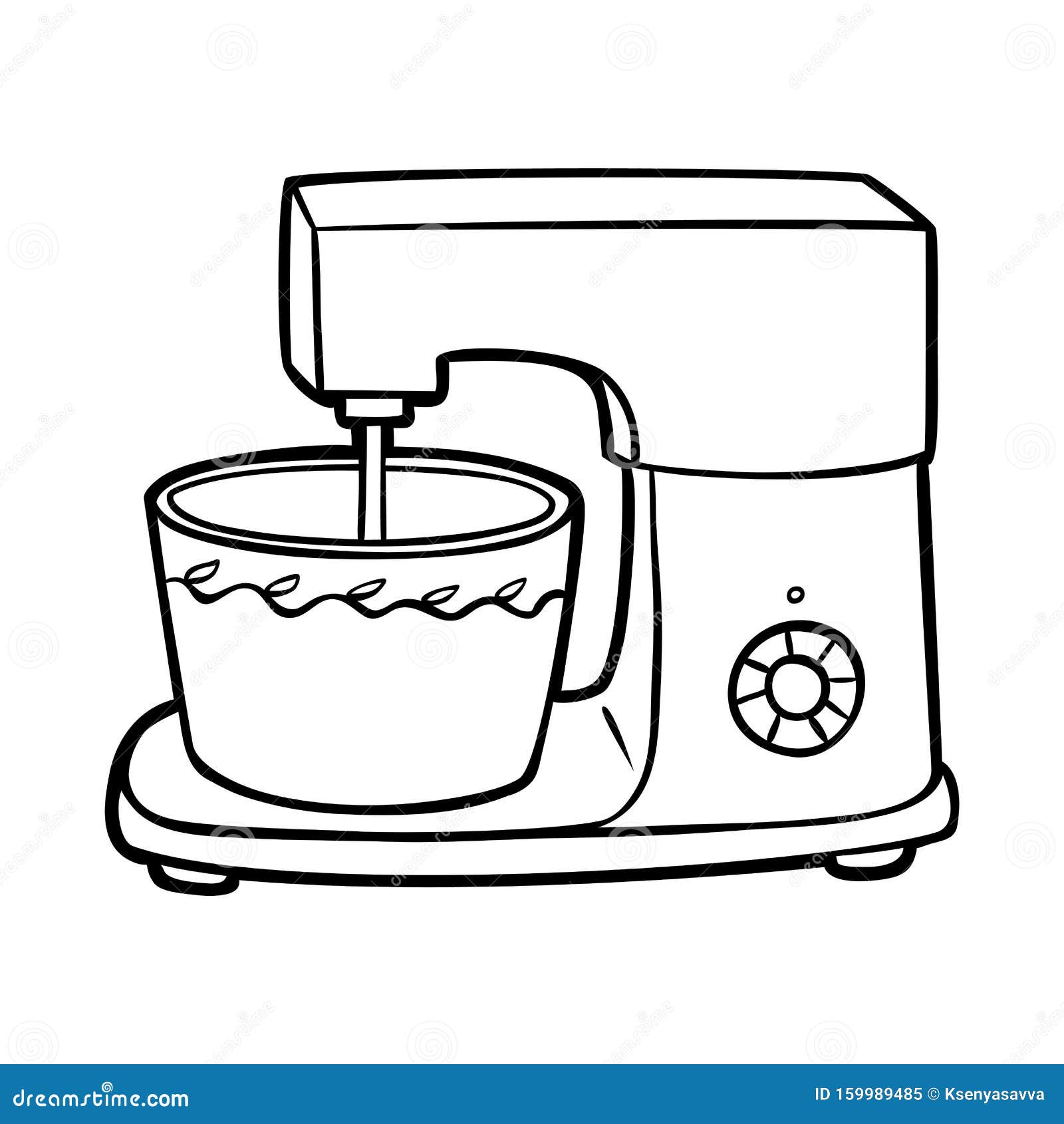 Mixer Coloring Pages