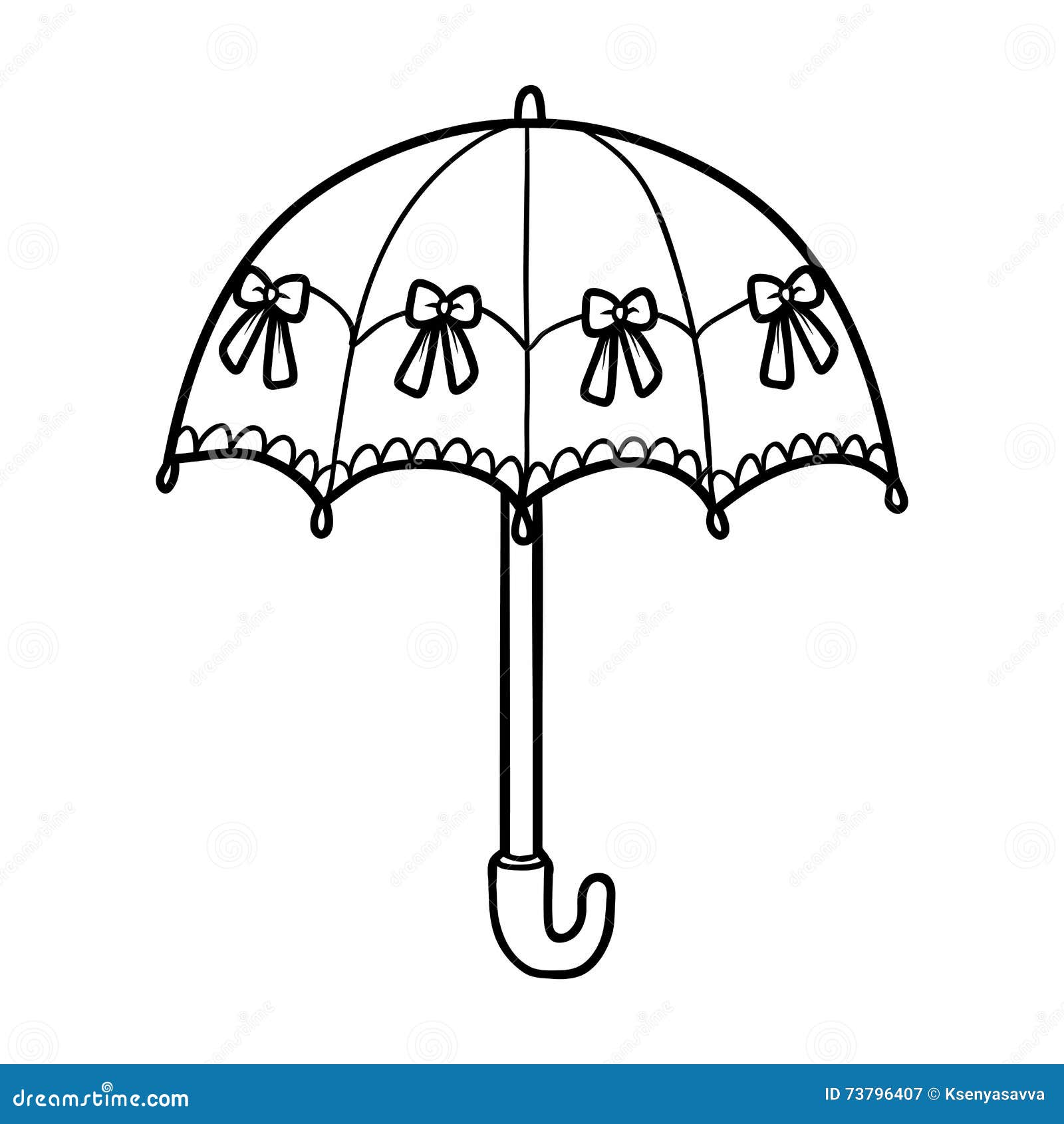 umbrella coloring pages for kids - photo #48