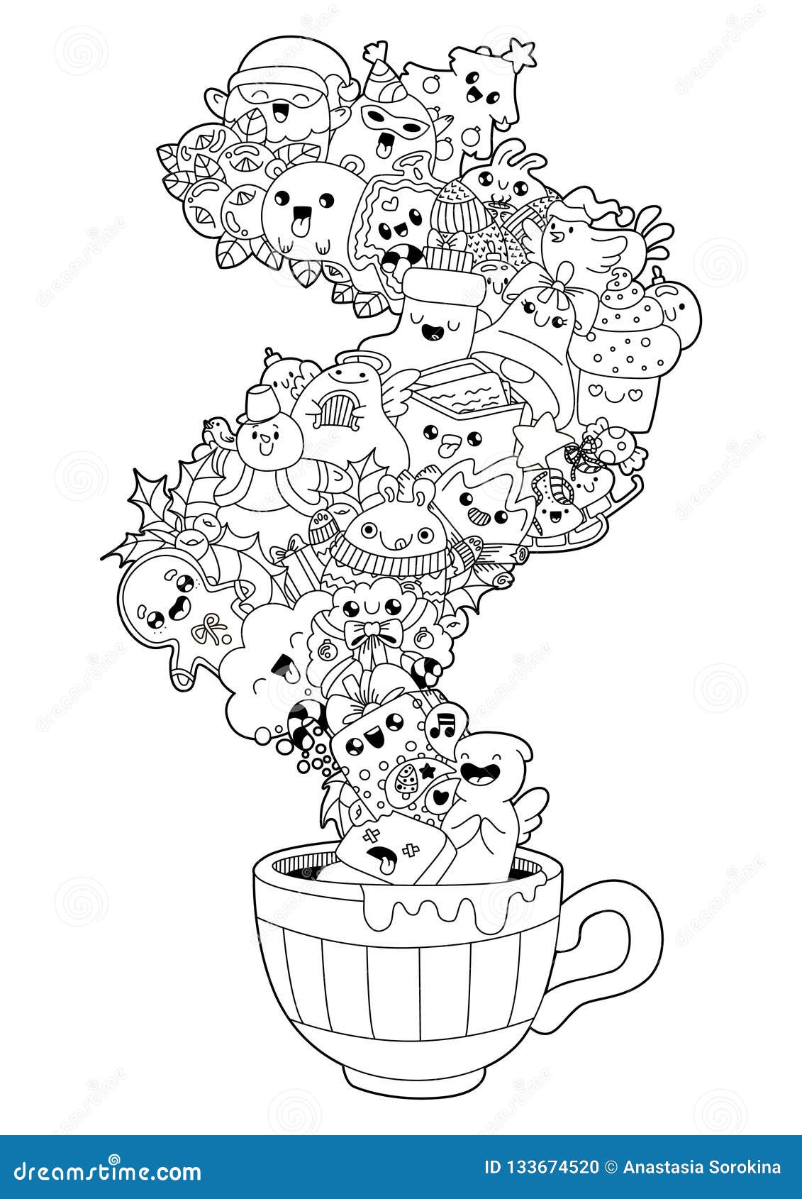 Download Coloring Book Stock Illustration Illustration Of Drawing 133674520