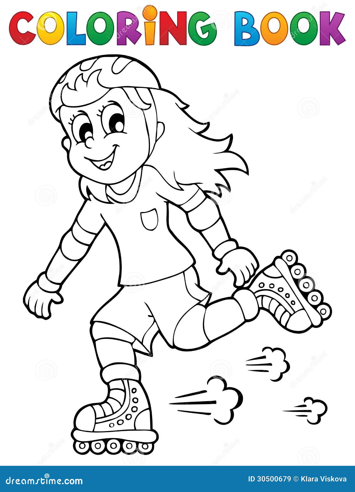Coloring Book Outdoor Sport Theme 1 Stock Vector - Illustration of