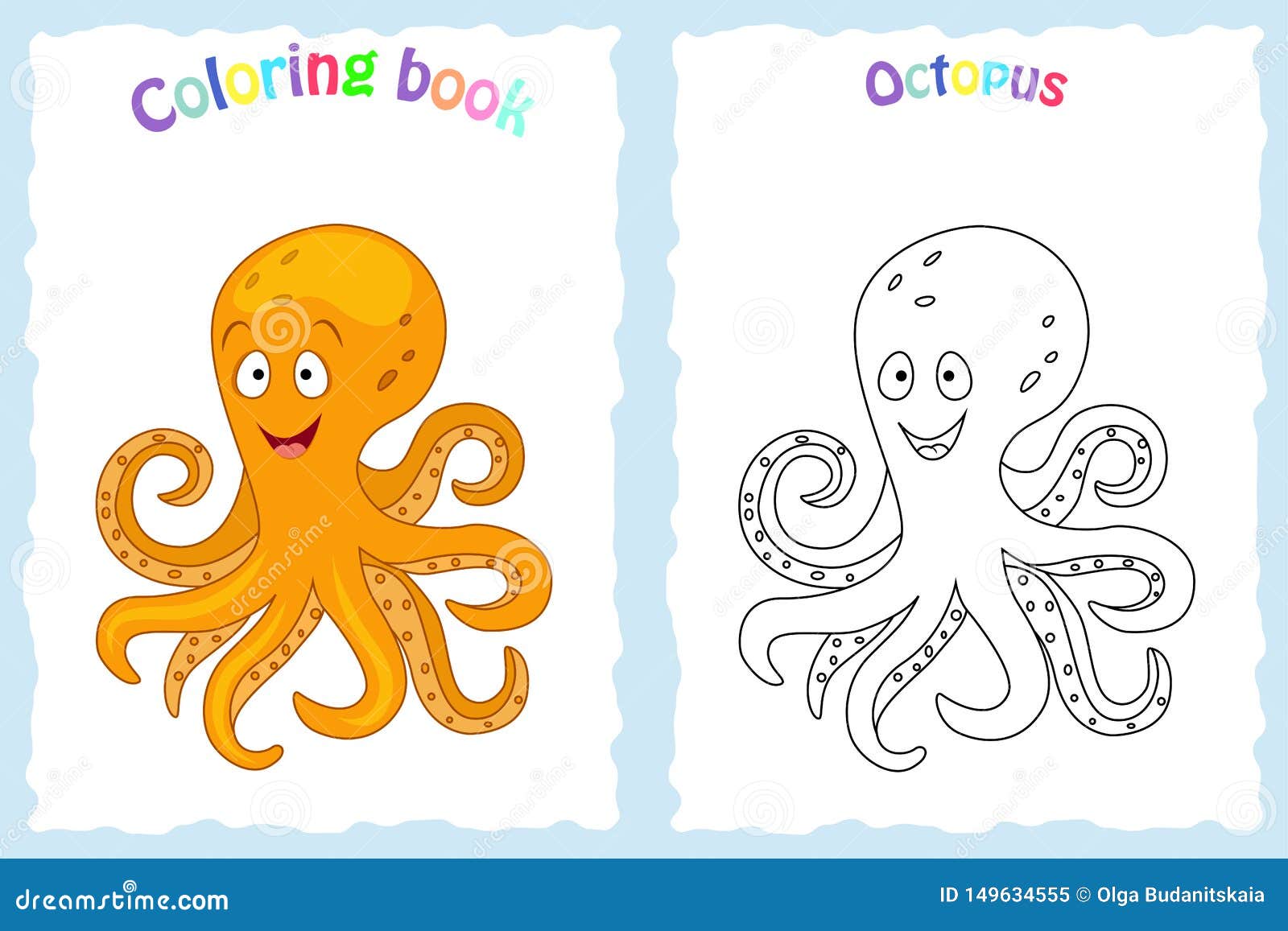 How To Draw An Octopus For Kids Step by Step Drawing Guide by Dawn   DragoArt