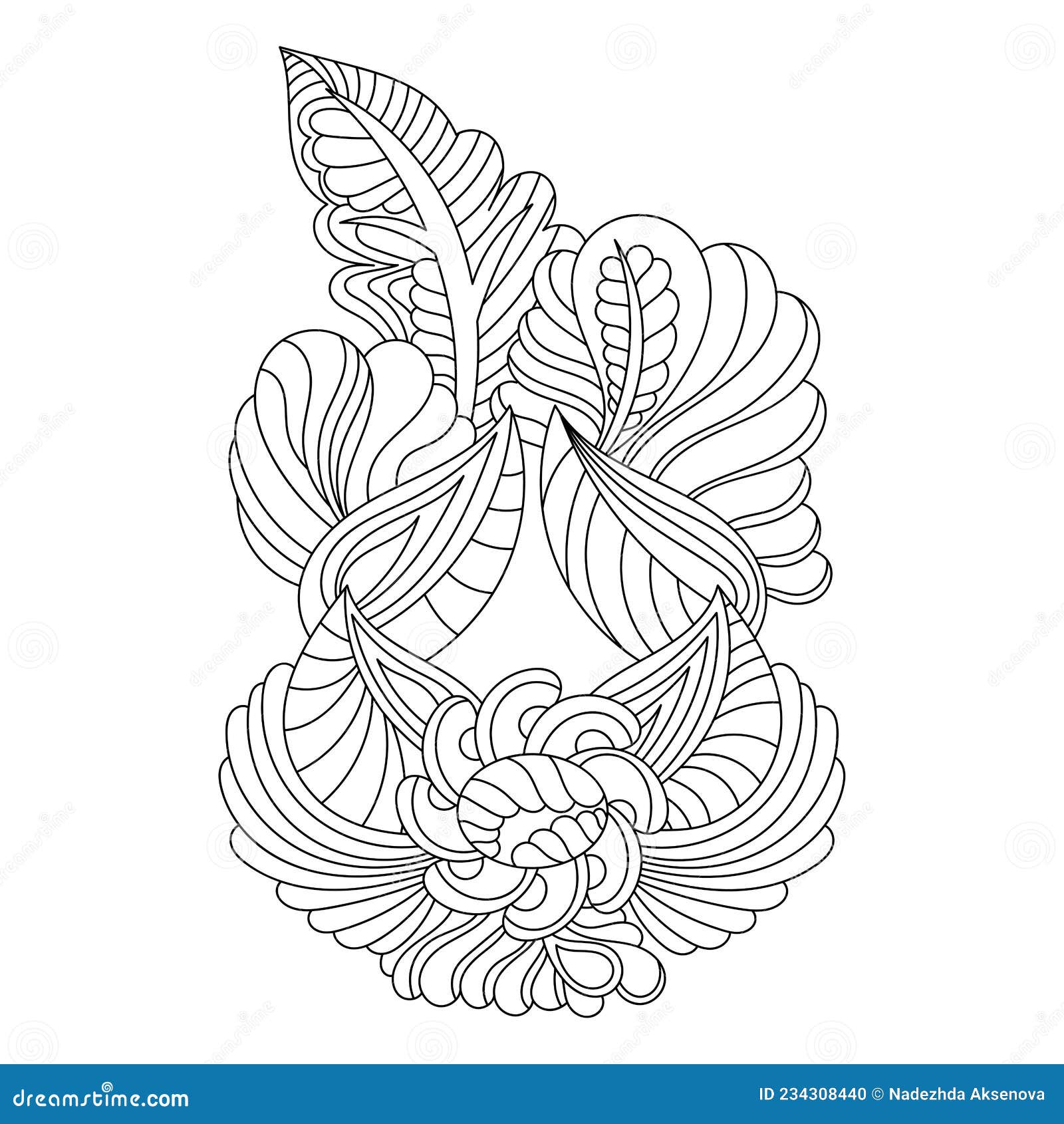 Doodle infini - Art Adult Coloring Pages