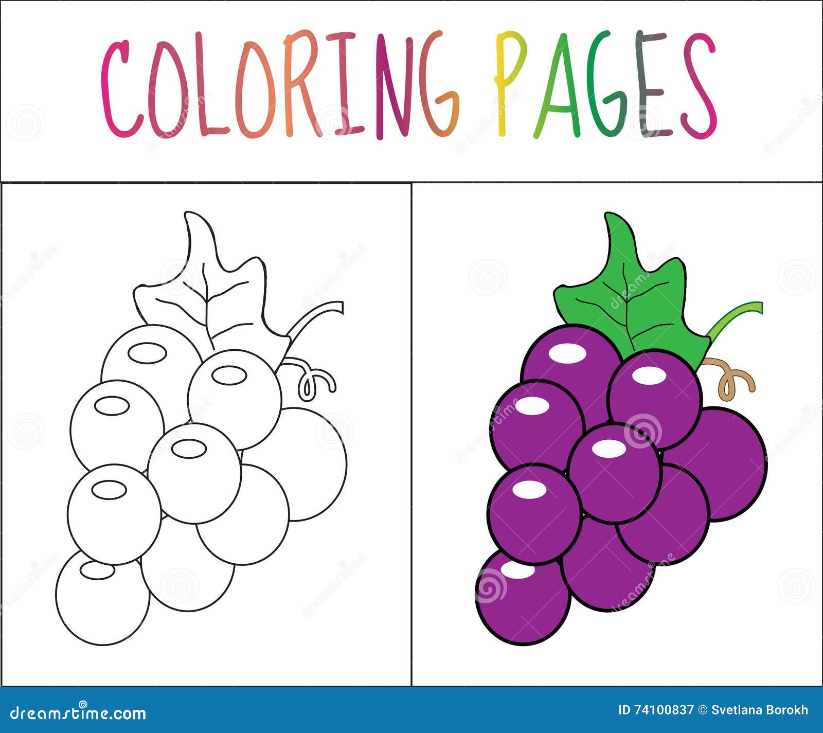 Featured image of post Coloring Sheet Grapes Coloring Page Best free coloring pages for kids adults to print or color online as disney frozen alphabet and more printable coloring book