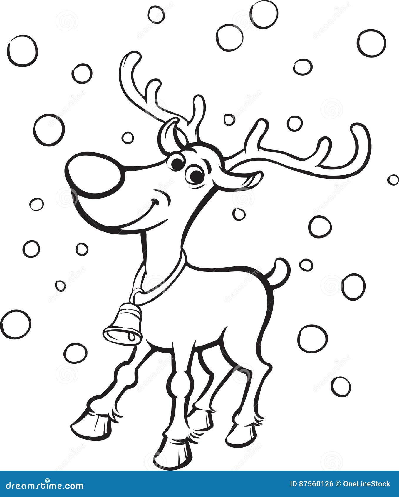 rudolf coloring