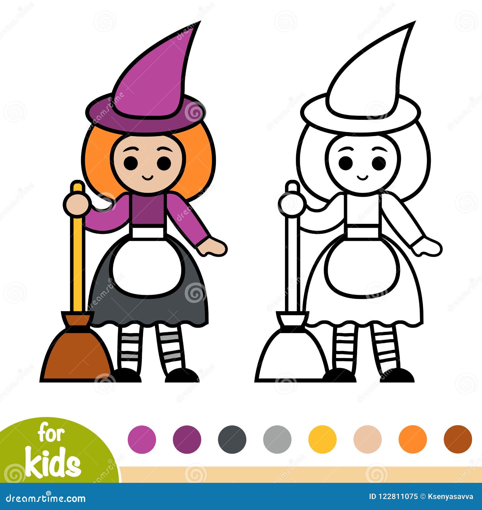 The Worst Witch Colouring