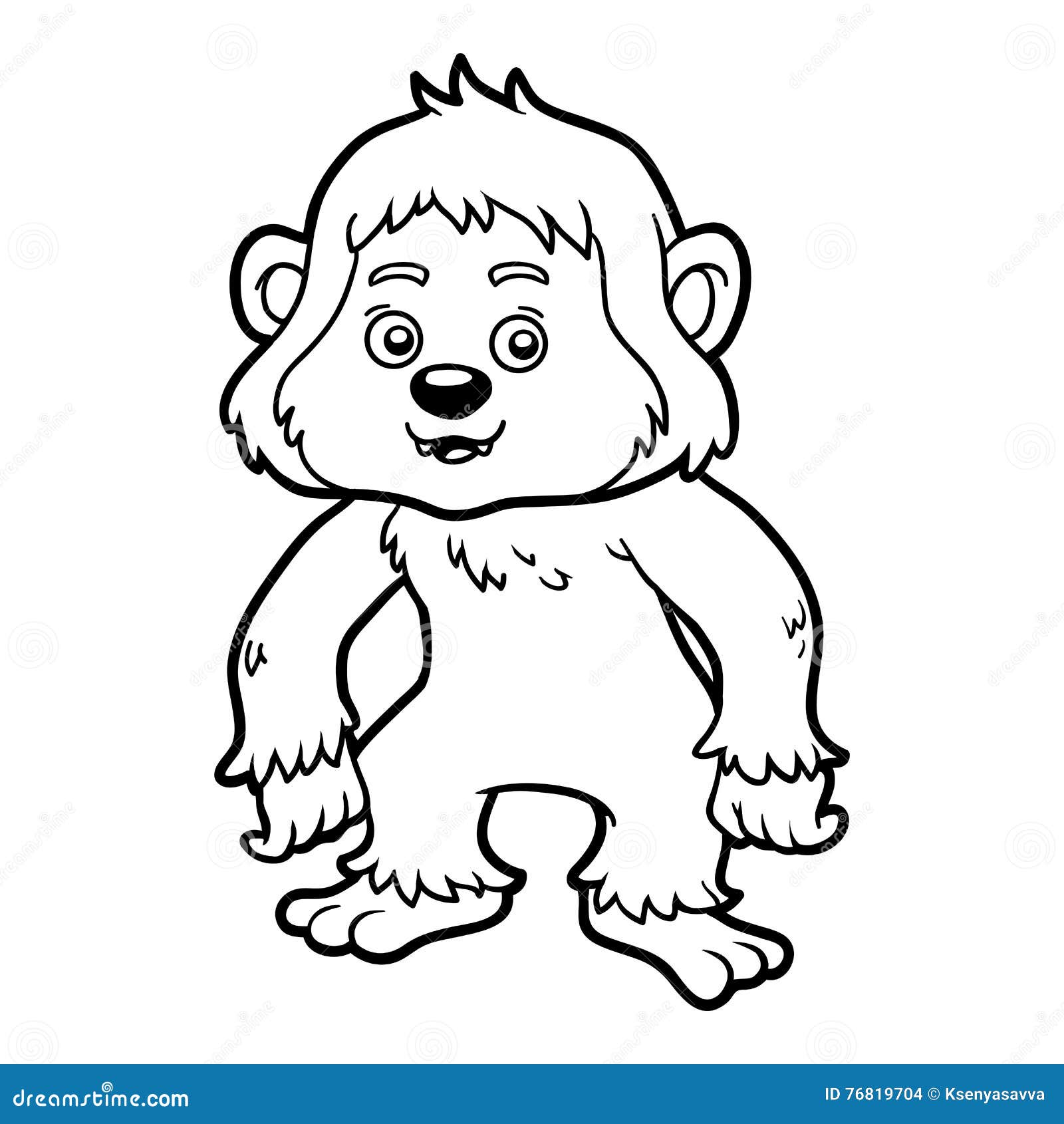 Yeti Coloring Page - yeti coloring pages - Google Search | Halloween