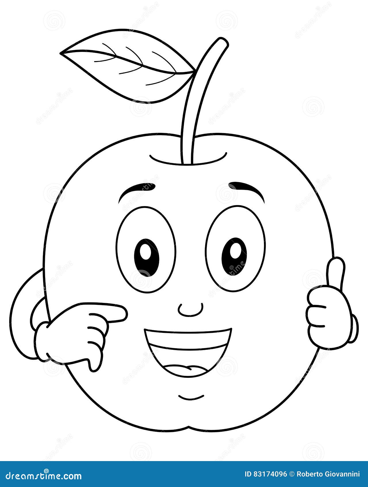 Featured image of post Cartoon Cute Apple Drawing
