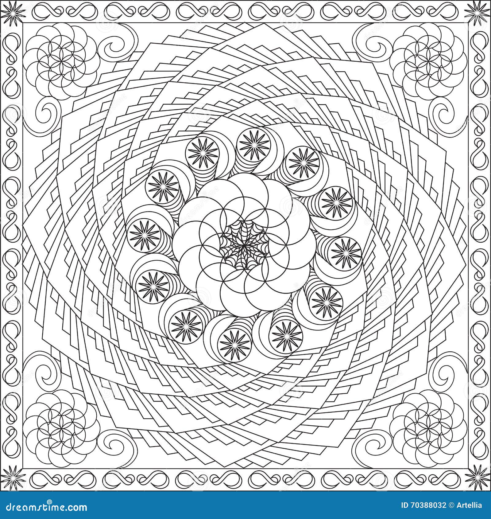 blank coloring pages for adults - photo #17