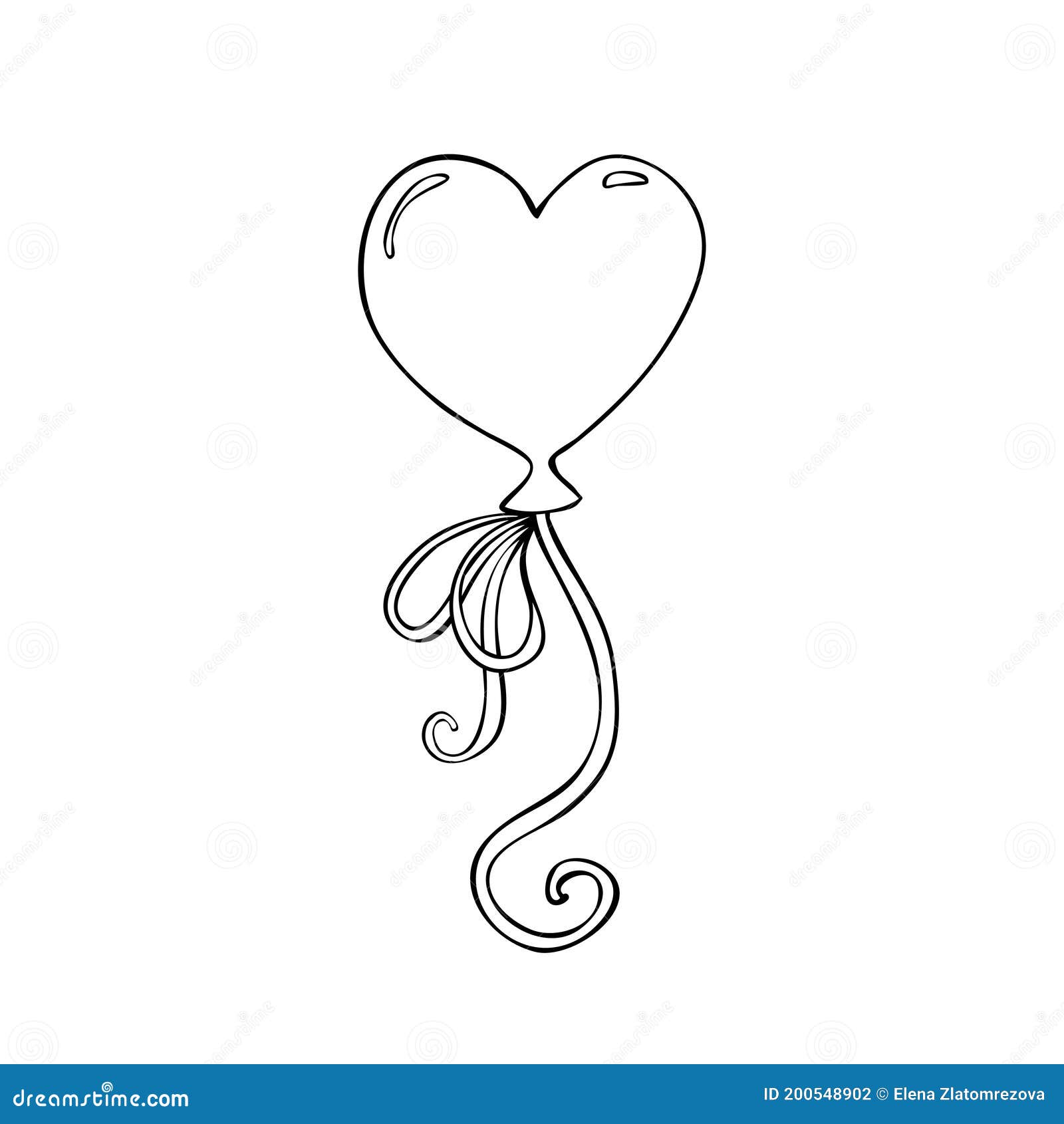 Coloring Page for Kids with Cartoon. Vector Heart Shaped Balloon Isolated on Transparent Background Stock Illustration - Illustration of holiday, clip: 200548902 Coloring Page for Kids with Cartoon. Vector Heart Shaped Balloon Isolated on Transparent Background Stock Illustration - Illustration of holiday, clip: 200548902
