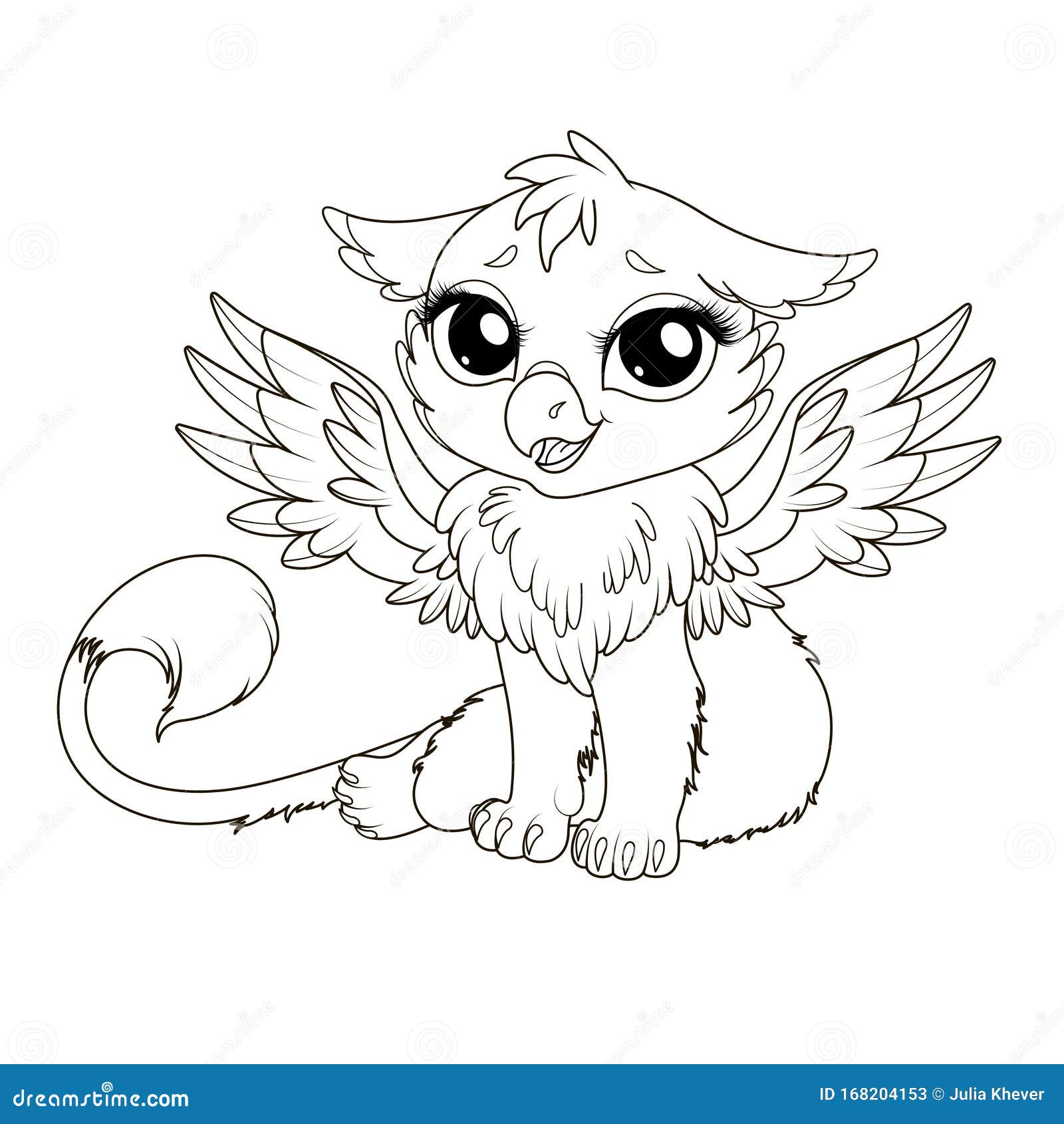 Gryphon Coloring Pages