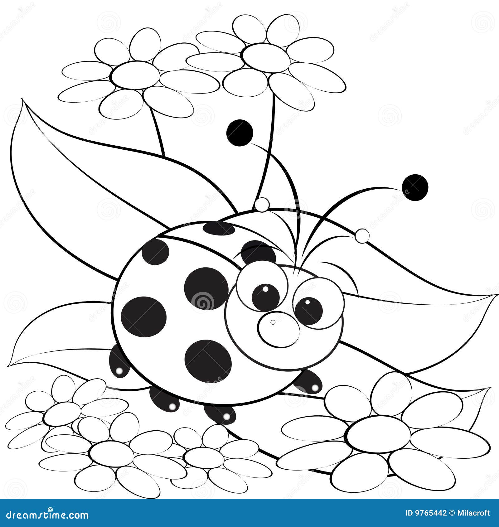 6300 Collections Cute Ladybug Coloring Pages  Latest Free