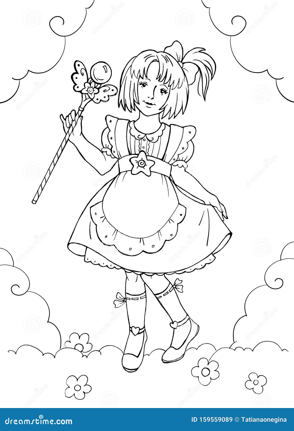 coloring pages magician