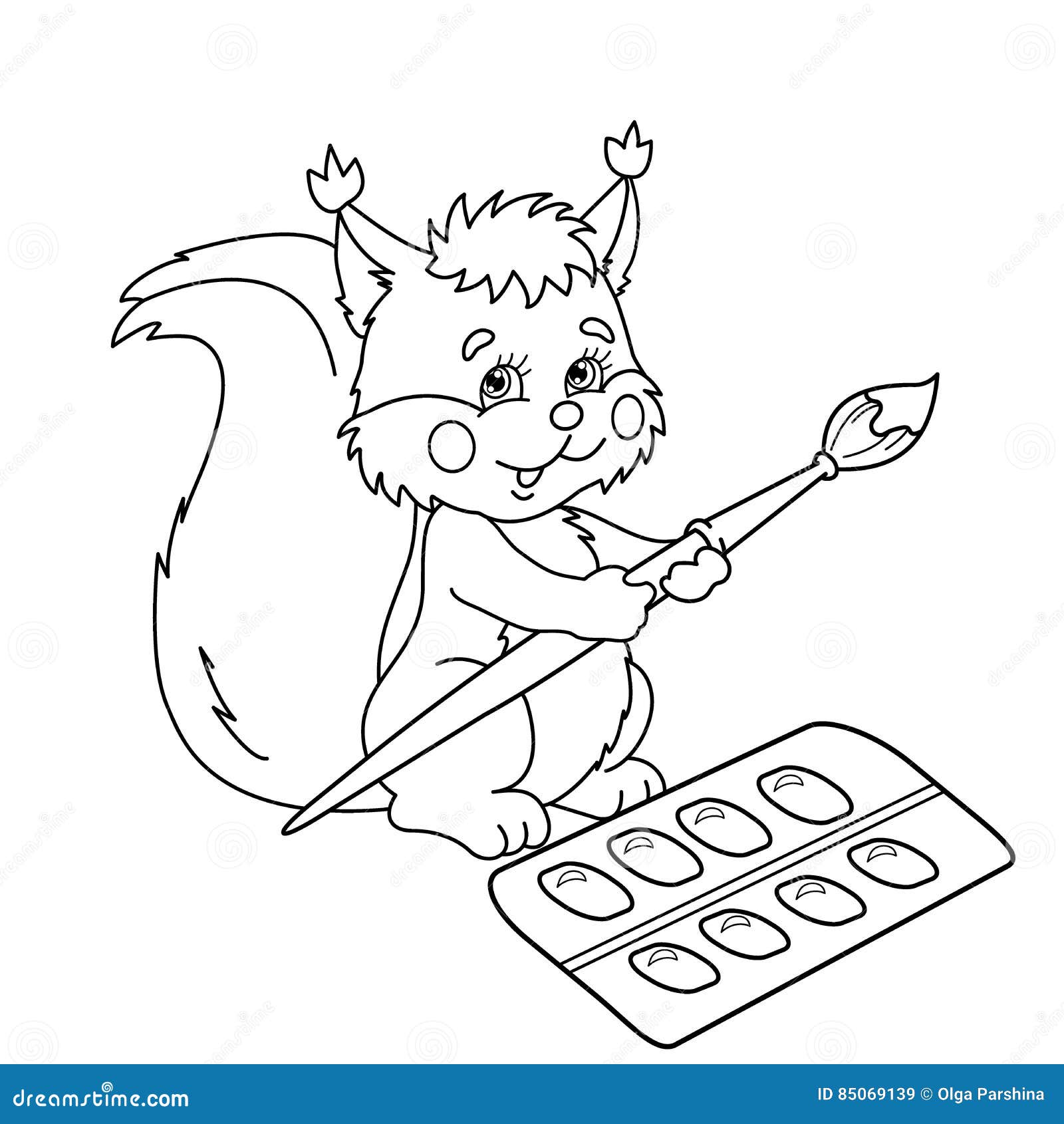 Cartoon Outline Painting Stock Illustrations – 24,798 Cartoon Outline  Painting Stock Illustrations, Vectors & Clipart - Dreamstime