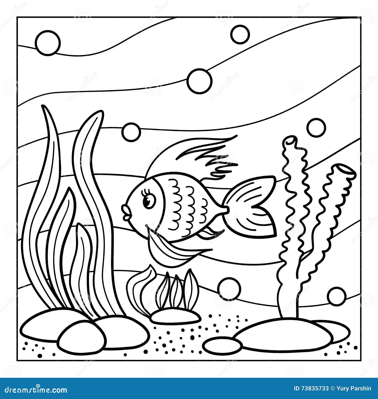 underwater seascape coloring pages - photo #36