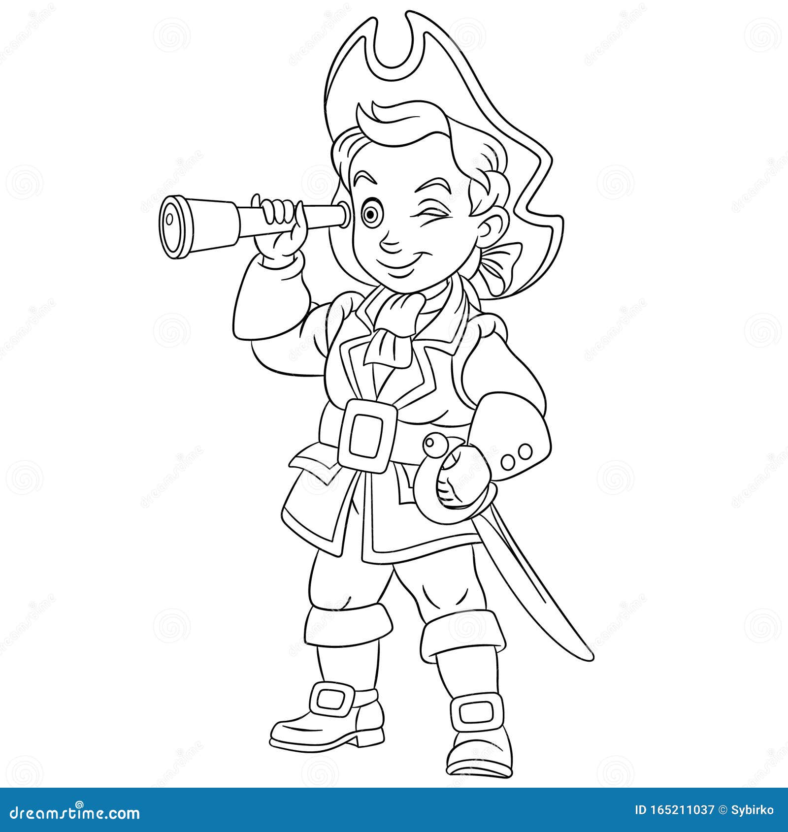 Pirate coloring games and activities for kids