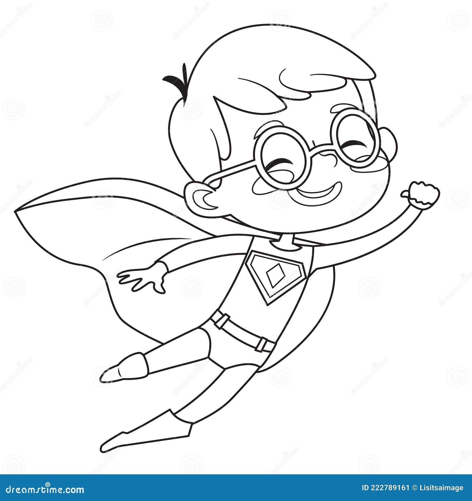 easy superhero coloring pages