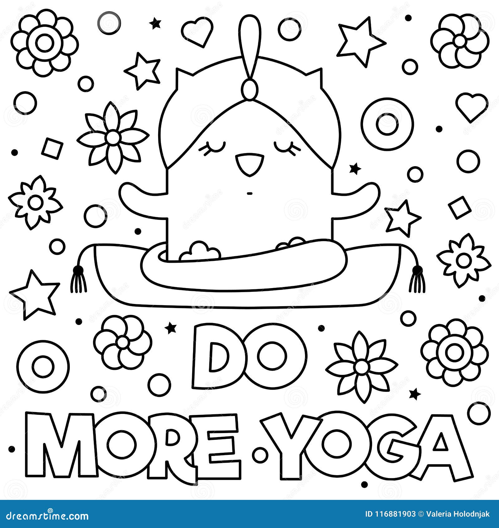 Free Printable Yoga Coloring Pages For Kids