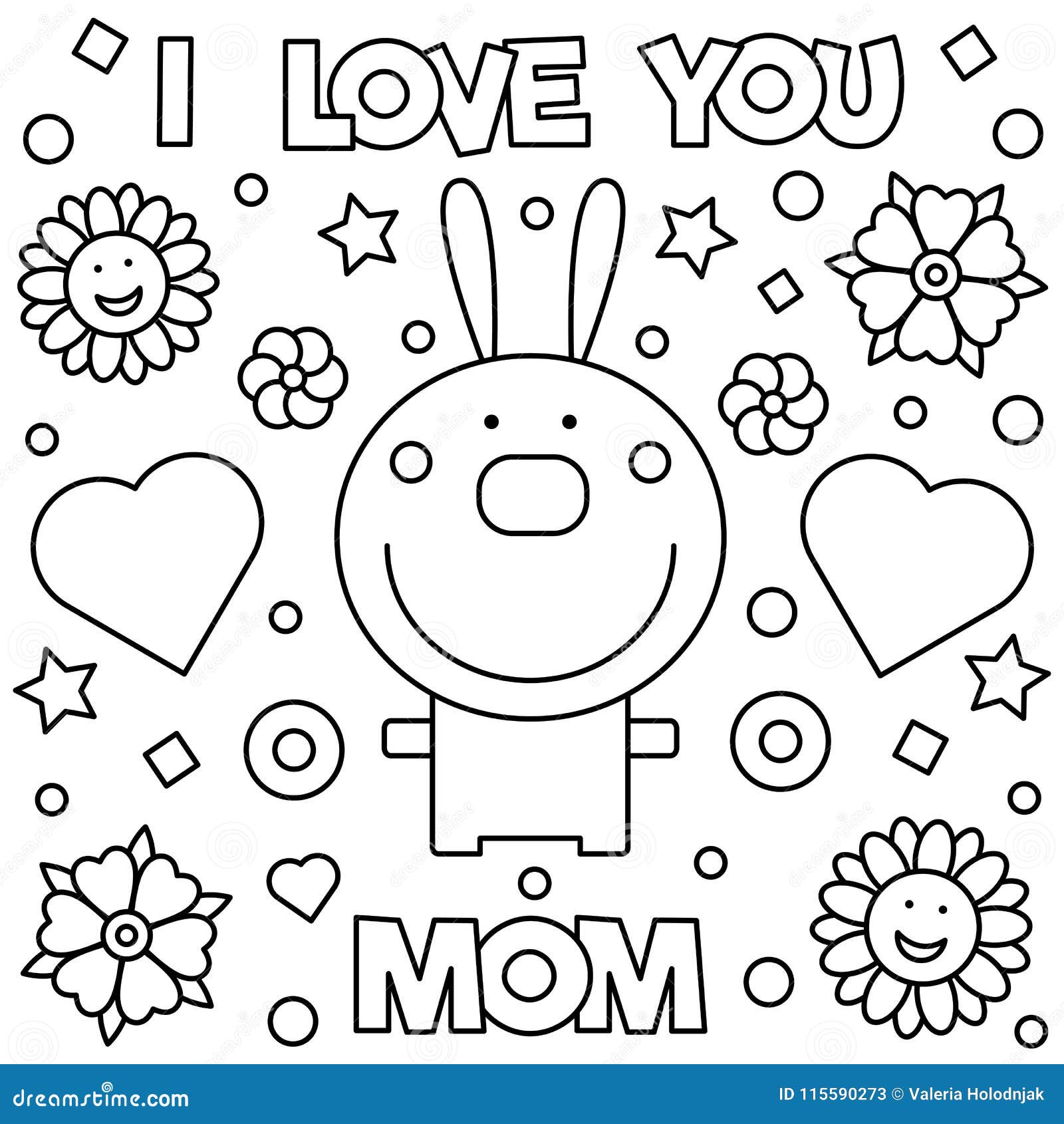 4400 Coloring Pages I Love You Mom And Dad  Latest HD