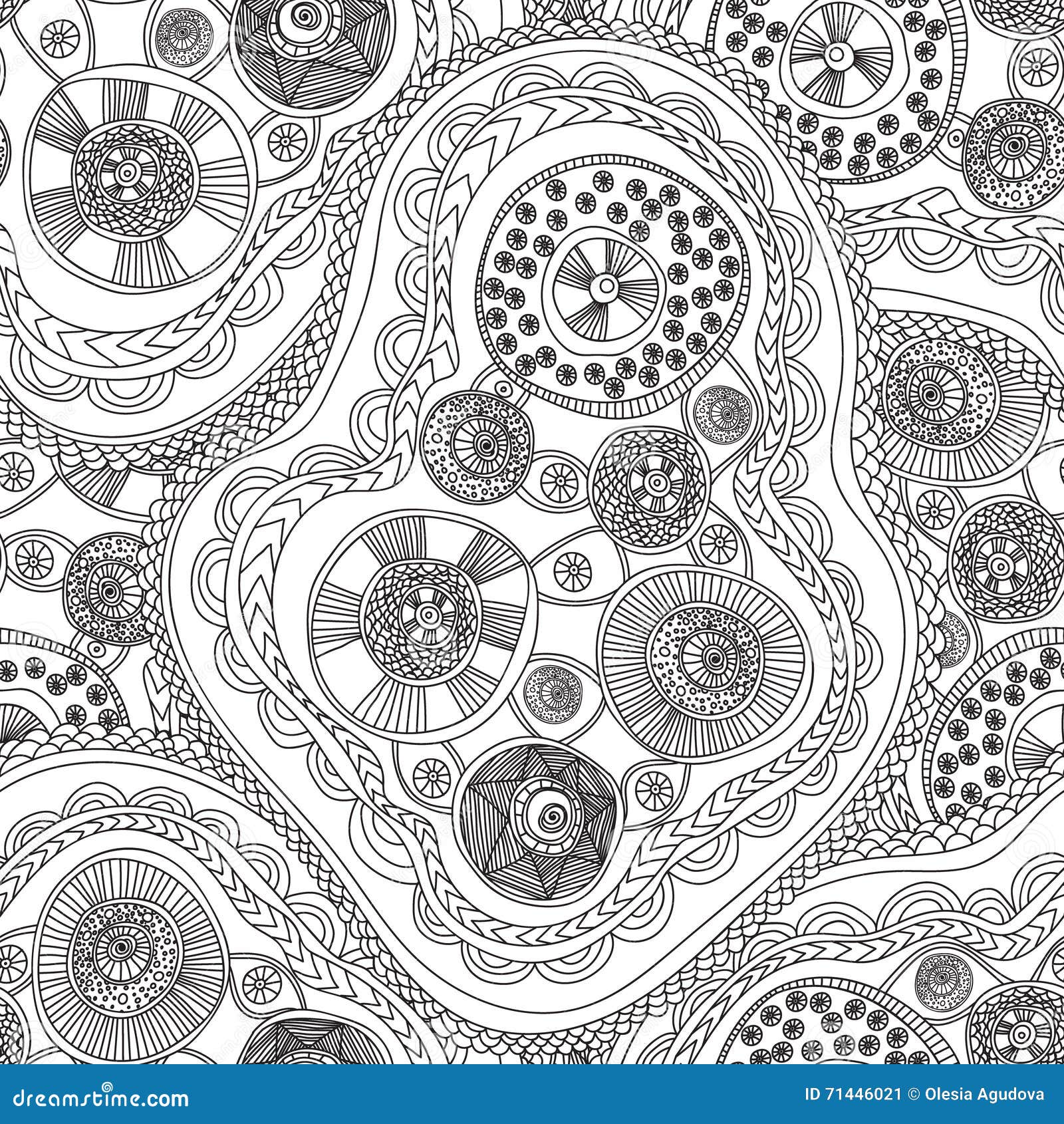 abstract black and white coloring pages - photo #30