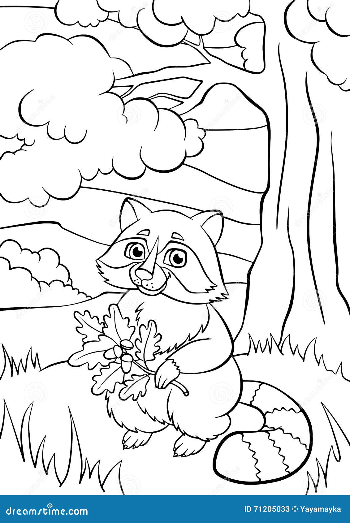 90 Cute Raccoon Coloring Pages , Free HD Download