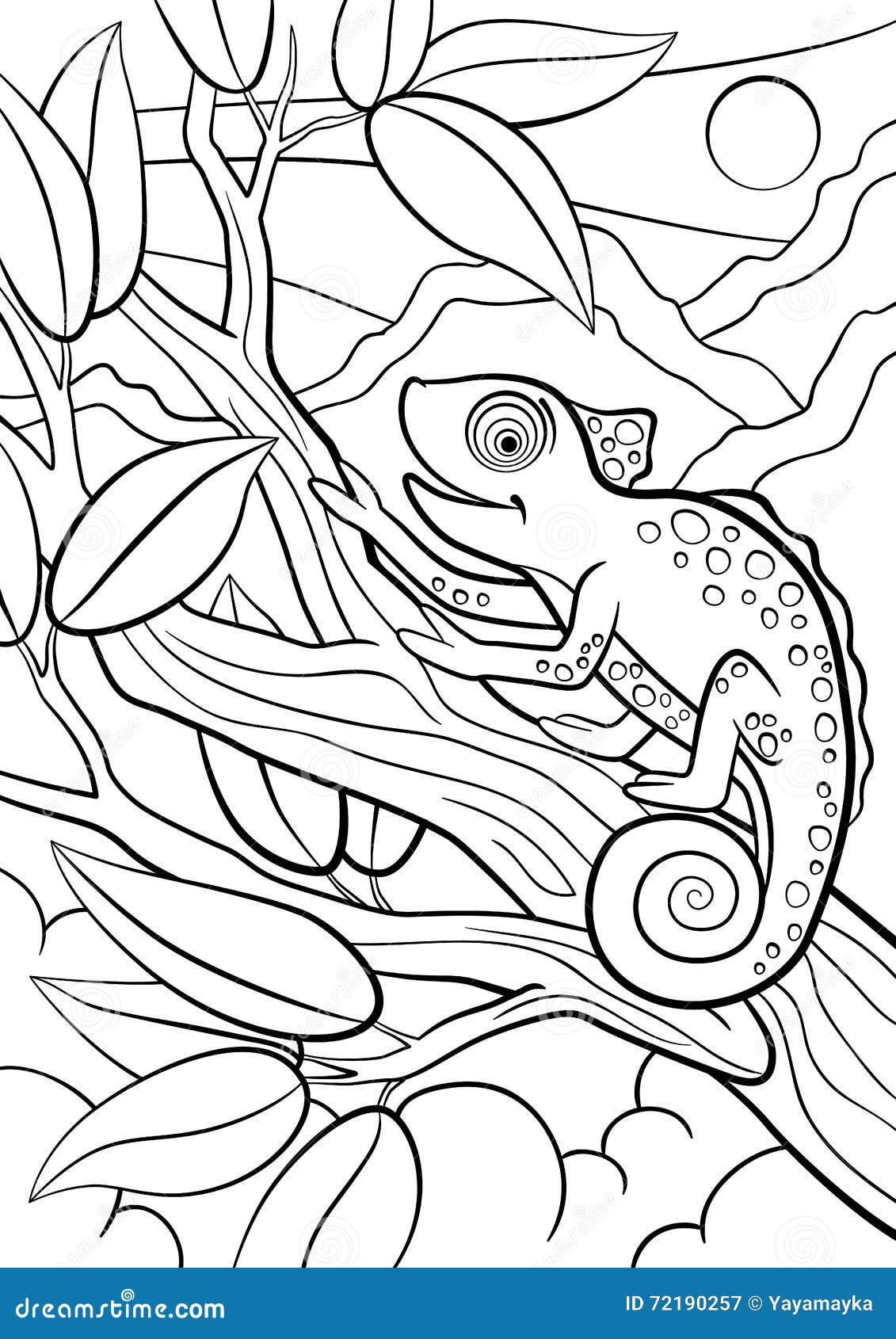 Coloring Pages. Wild Animals Stock Vector - Illustration of nature, coloring: 72190257 Coloring Pages. Wild Animals Stock Vector - Illustration of nature, coloring: 72190257