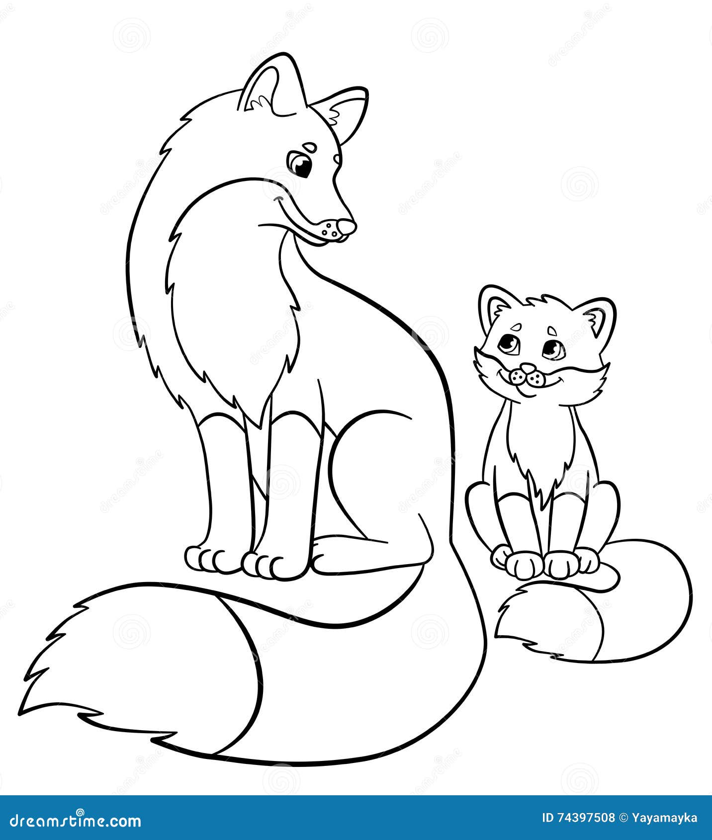 baby and mother animals coloring pages - photo #28