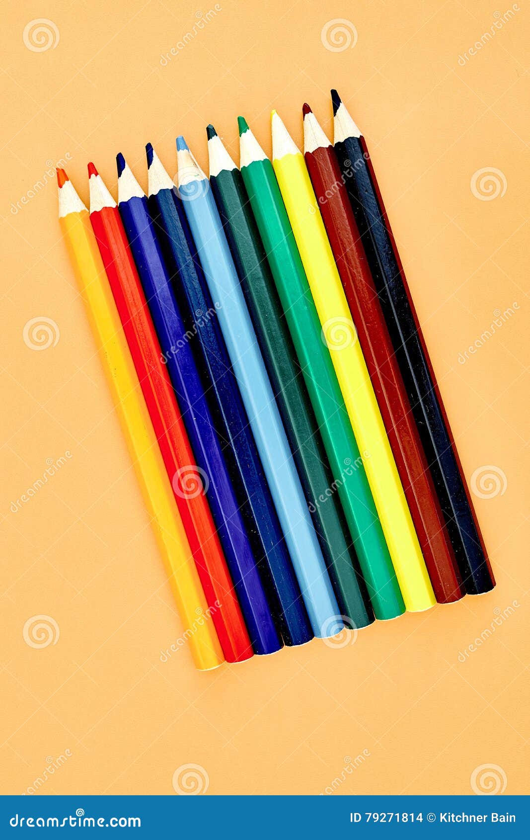 Coloring in Pencils stock photo. Image of painting, colorful 79271814