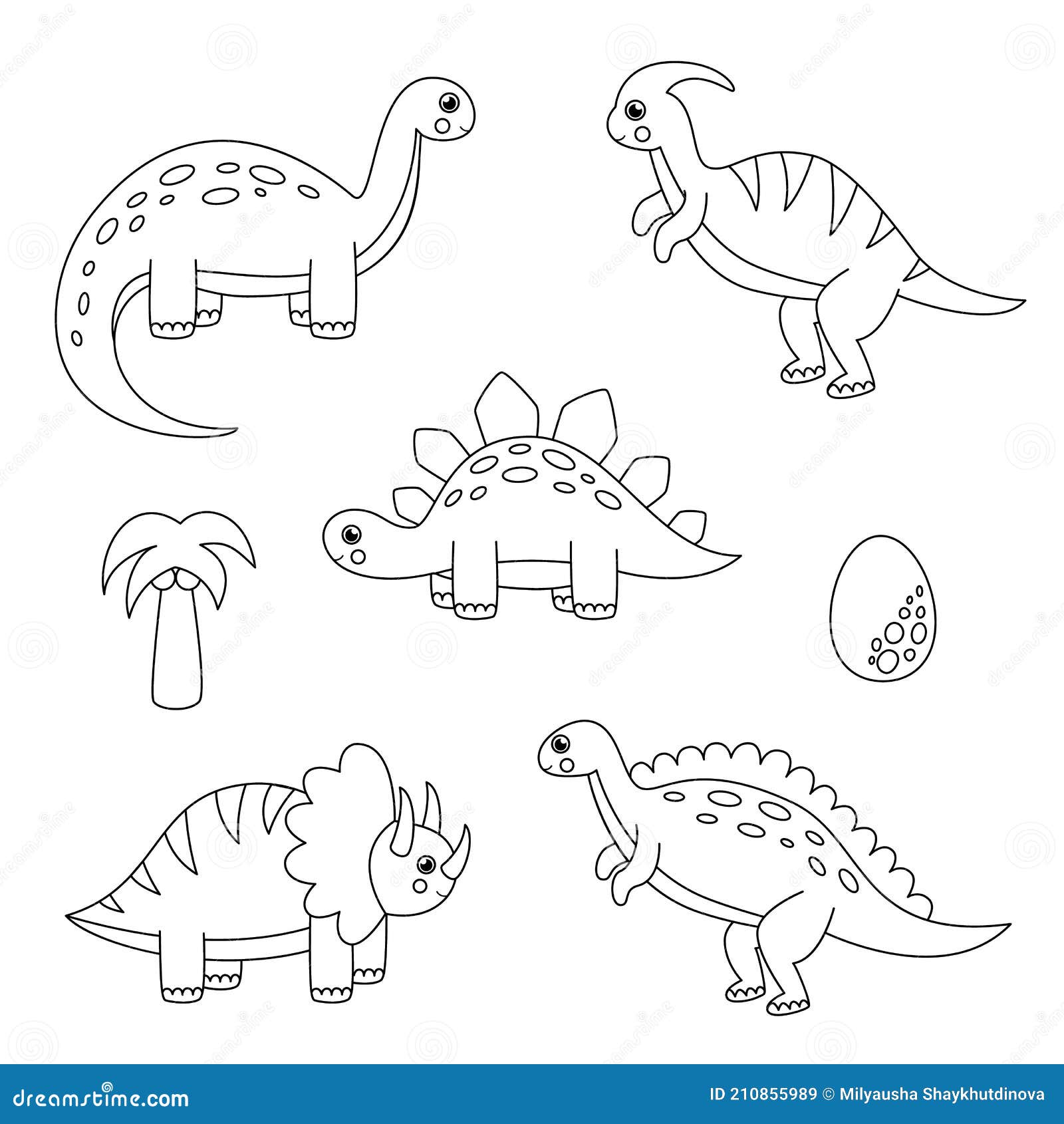 Desenhos de Dinossauros para colorir, jogos de pintar e imprimir