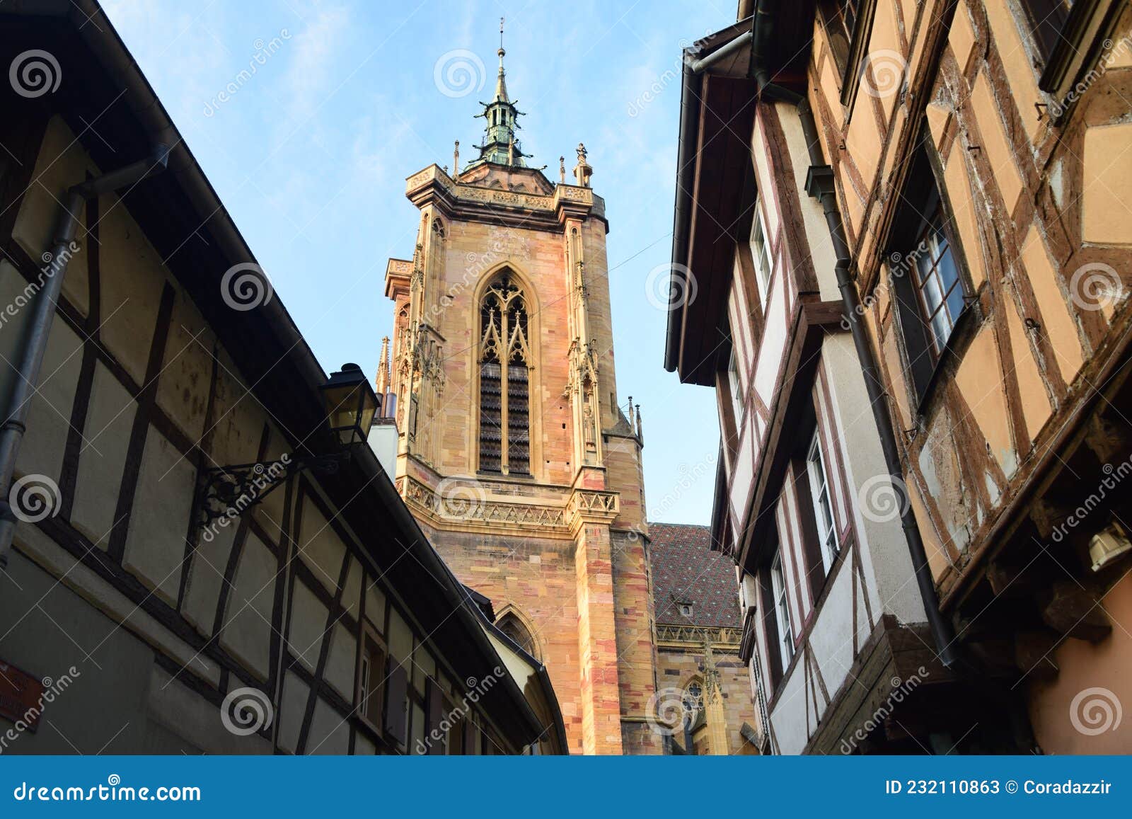 colors and architecture in colmar