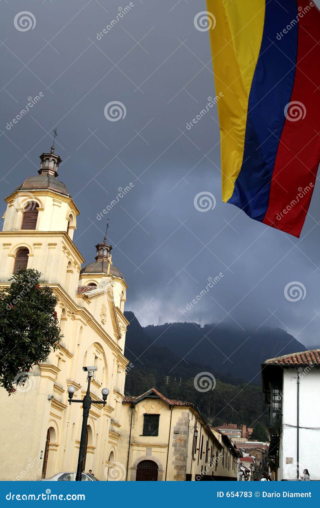 Colors from Colombia stock image. Image of landmark, conquest 654783