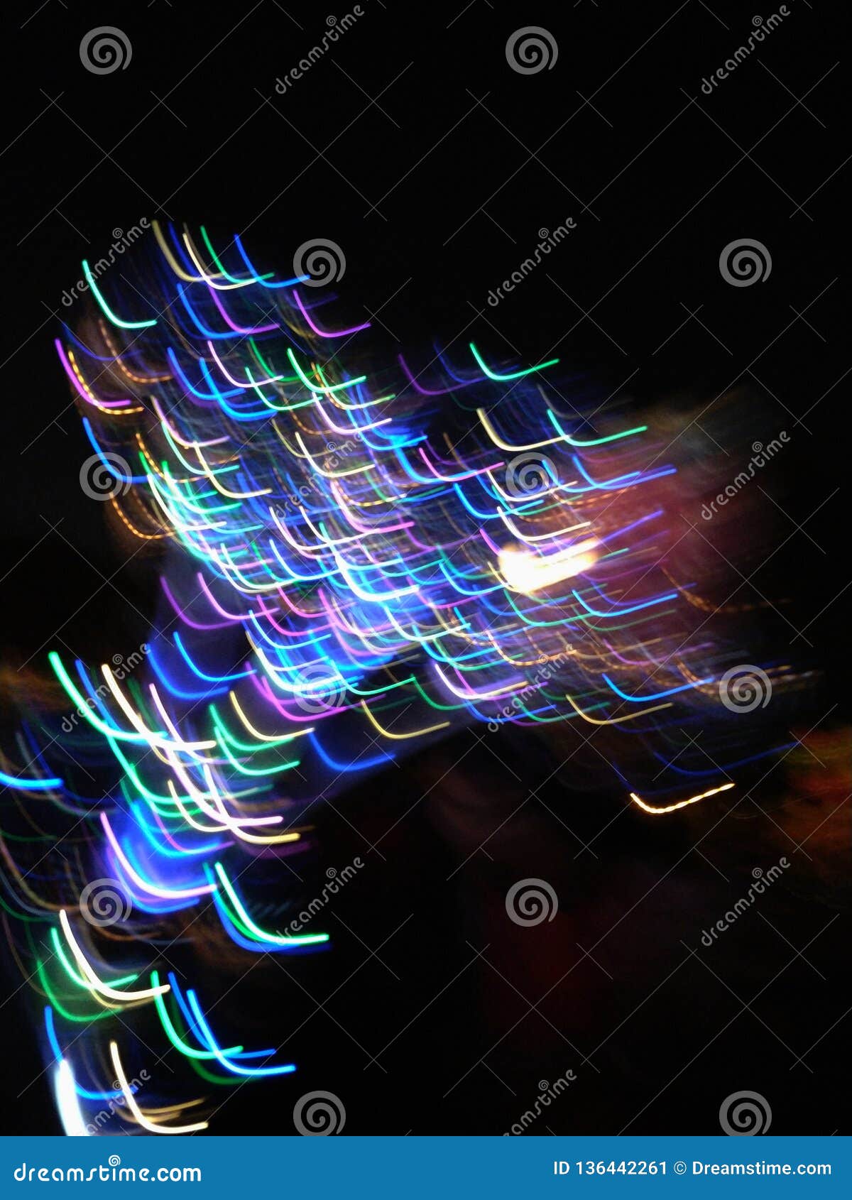 Colors light in motion stock image. Image of black, wave 136442261
