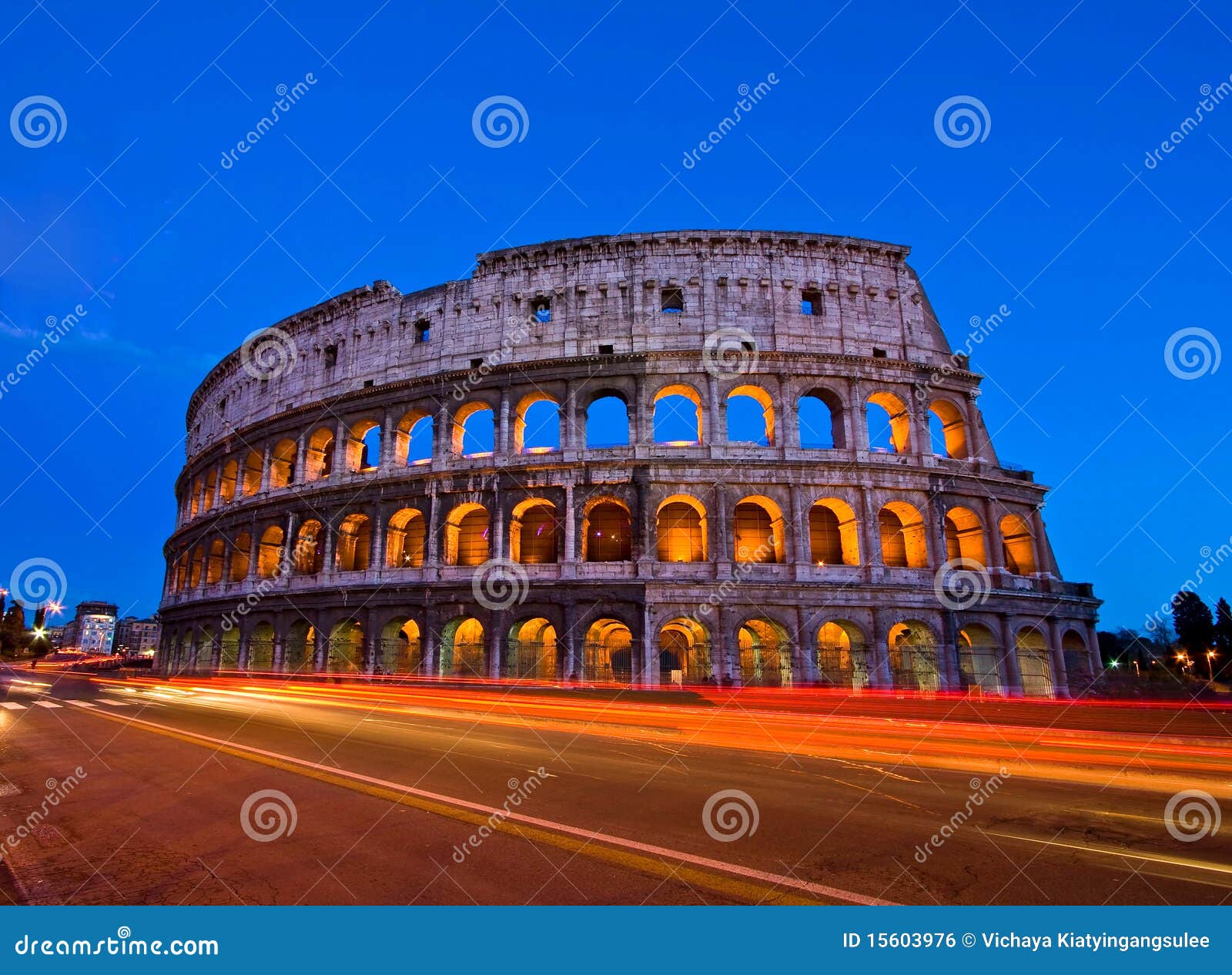 Colosseum Rome stock photo. Image of marble, colosseum 15603976