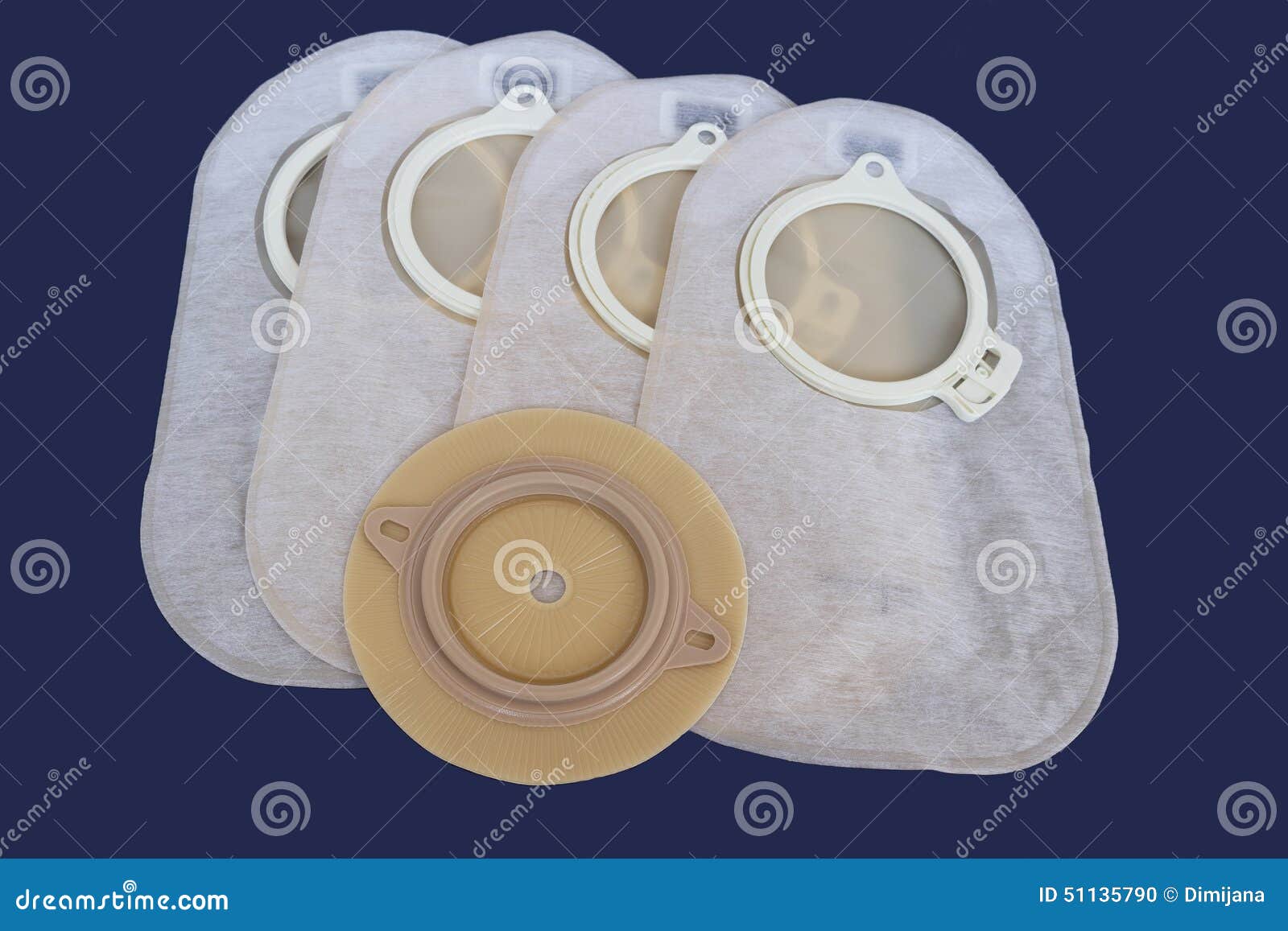 Colostomy Supplies stock photo. Image of intestinal, mesical 51135790