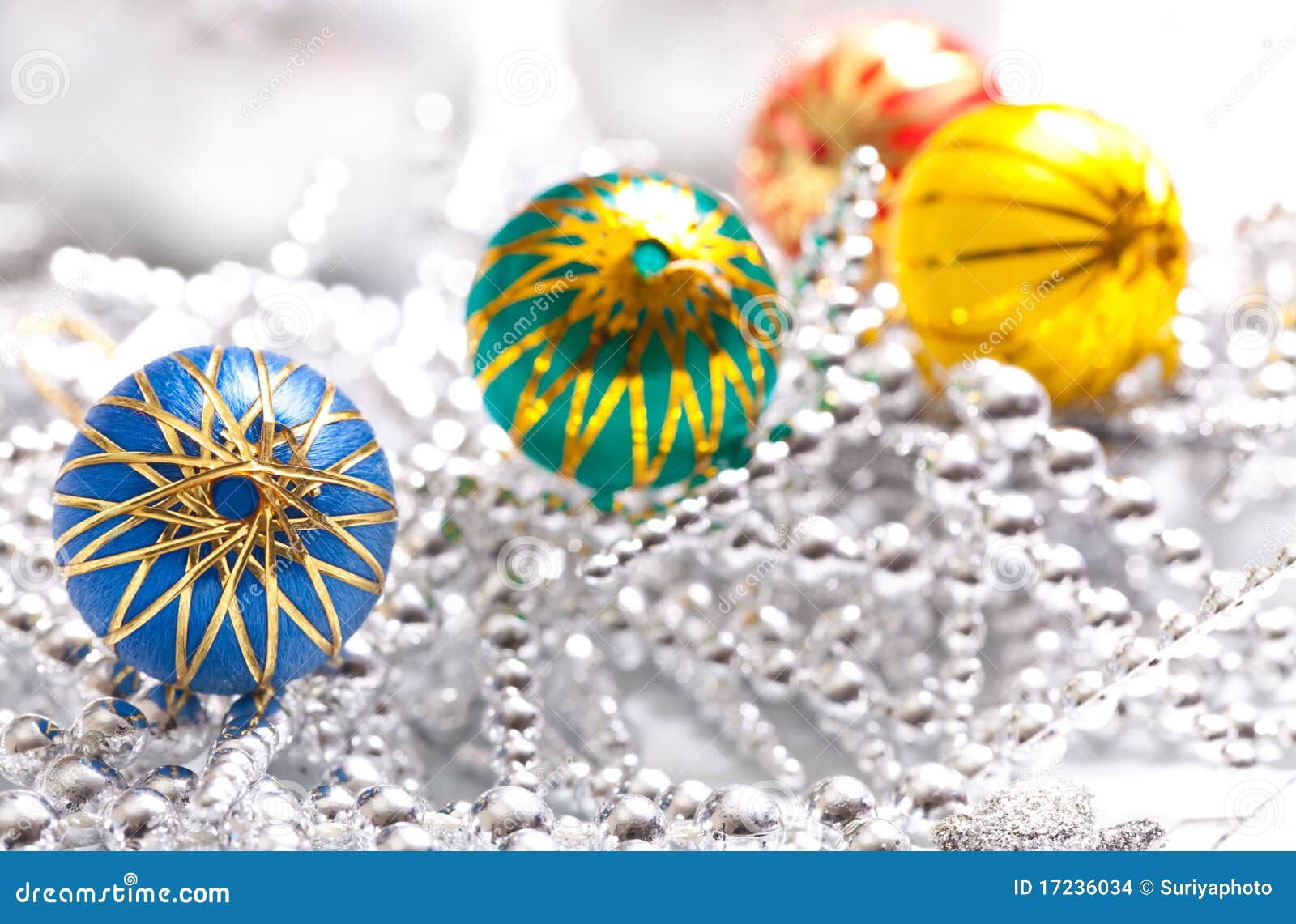 Colour balls for Chirstmas stock photo. Image of bauble - 17236034