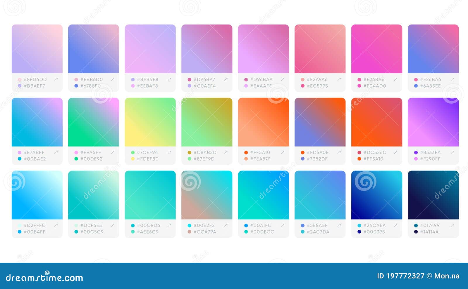 Colour Palette Catalog: Tạo nên những bảng màu tuyệt đẹp cho thiết kế của bạn từ những bộ sưu tập màu sắc đầy sáng tạo này. Hãy bấm vào hình ảnh để khám phá và tìm thấy bảng màu ưng ý nhất cho dự án của bạn.