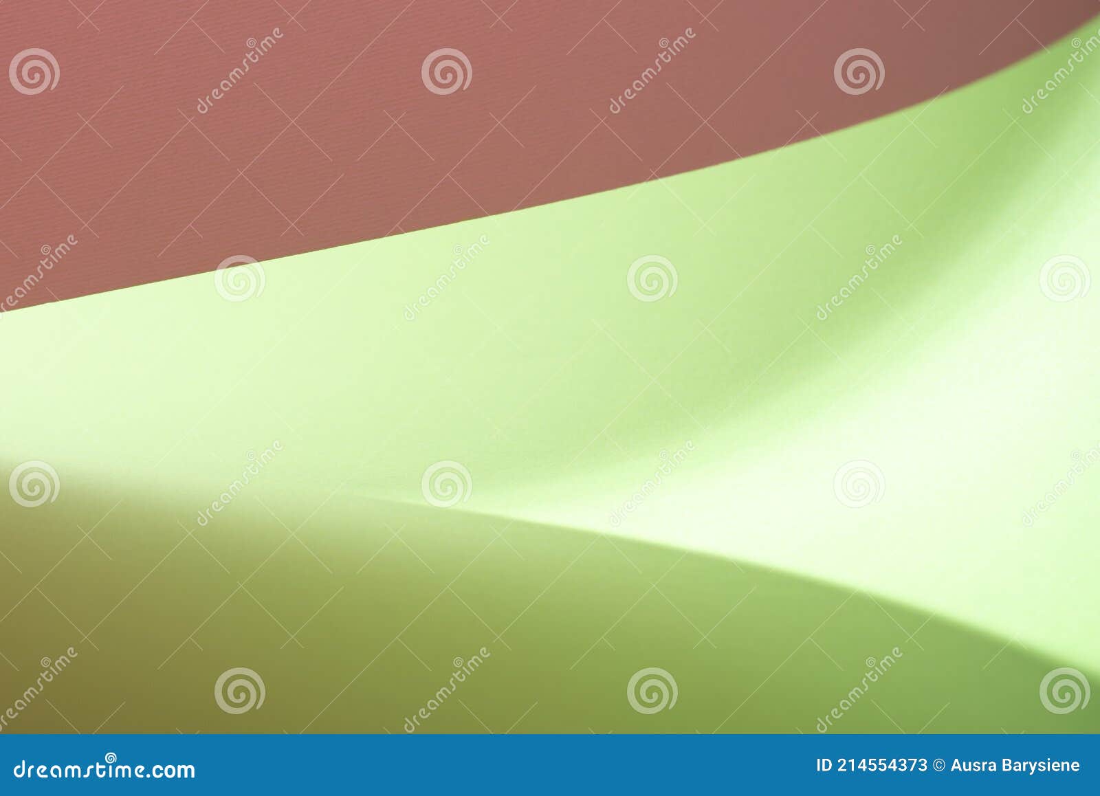 Colour Paper Geometric Shape. Green and Red Stock Image Image of