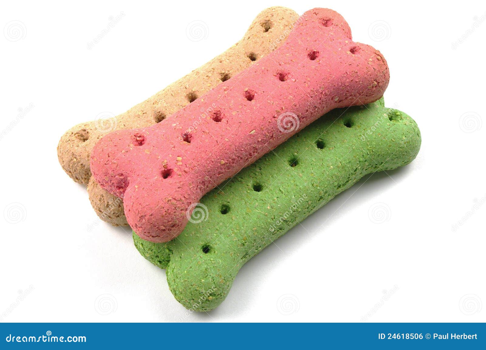Coloured dog biscuits stock photo. Image of healthy, animal - 24618506