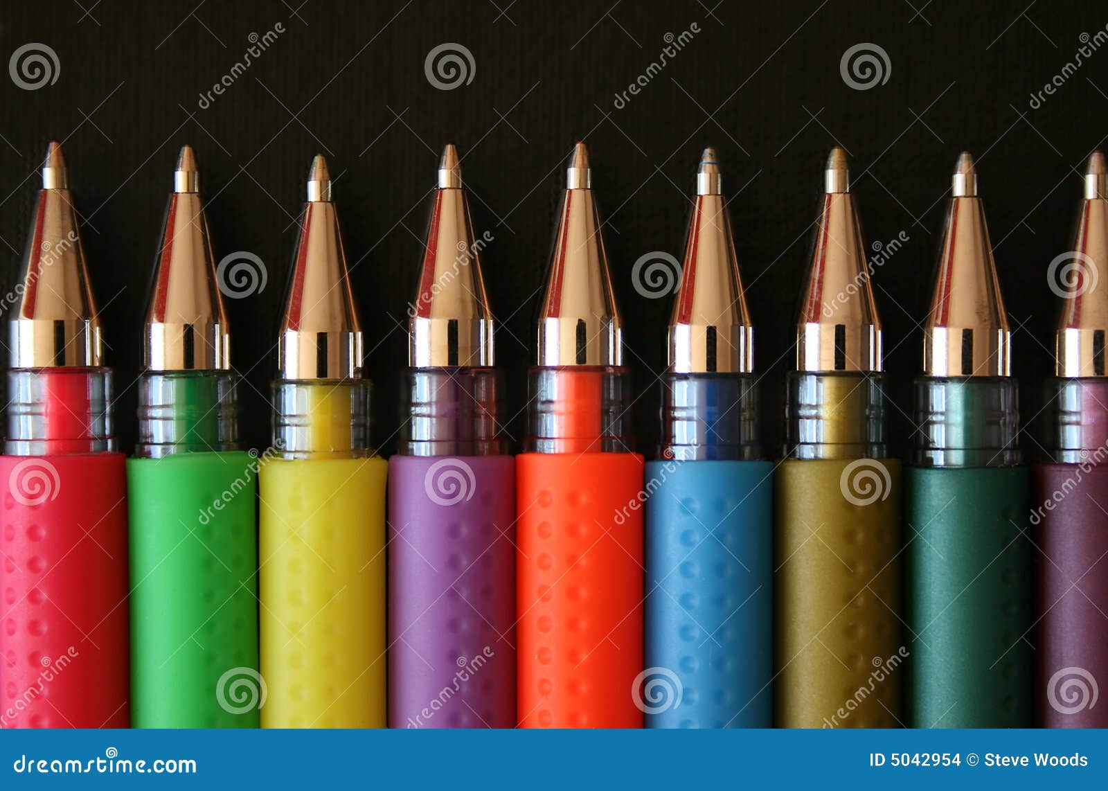 Colorful Pens Stationary Stock Photo - Download Image Now - Back