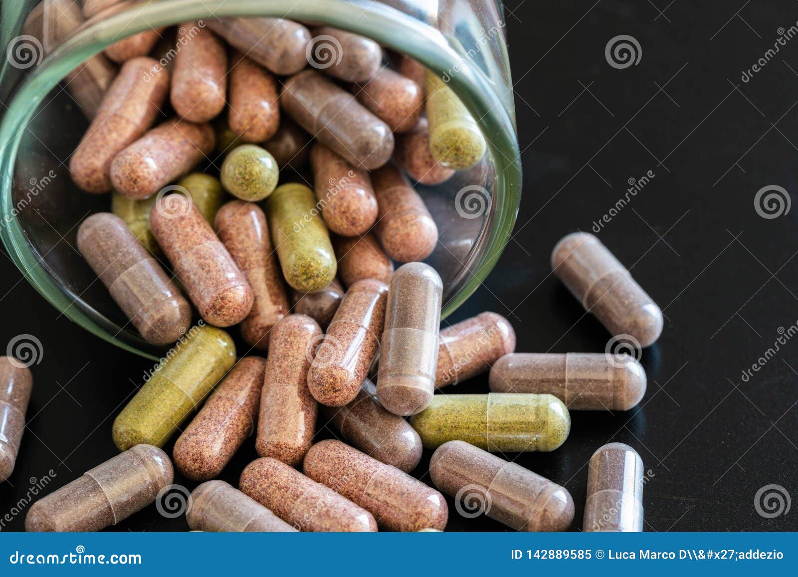 Food Supplements in Capsules Stock Image Image of background, care