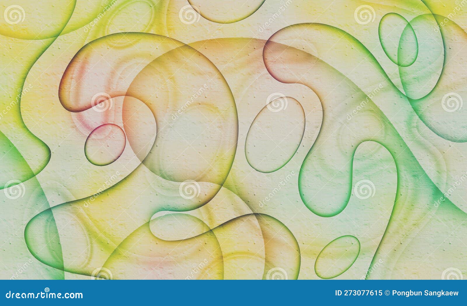 Colourful Digital Paint Abstract Paper Cut Background Stock Image