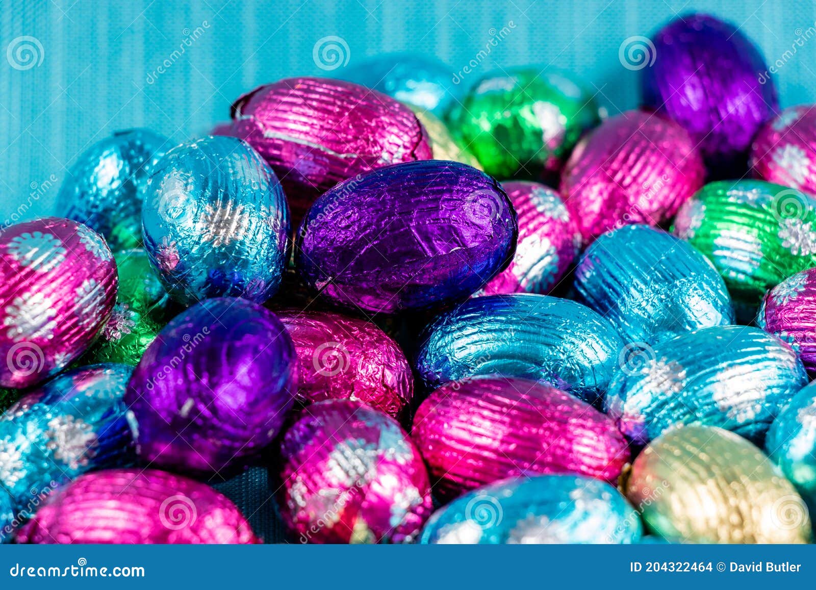 Colourful Easter Eggs Candies and Baskets on Display. Calgary Alberta