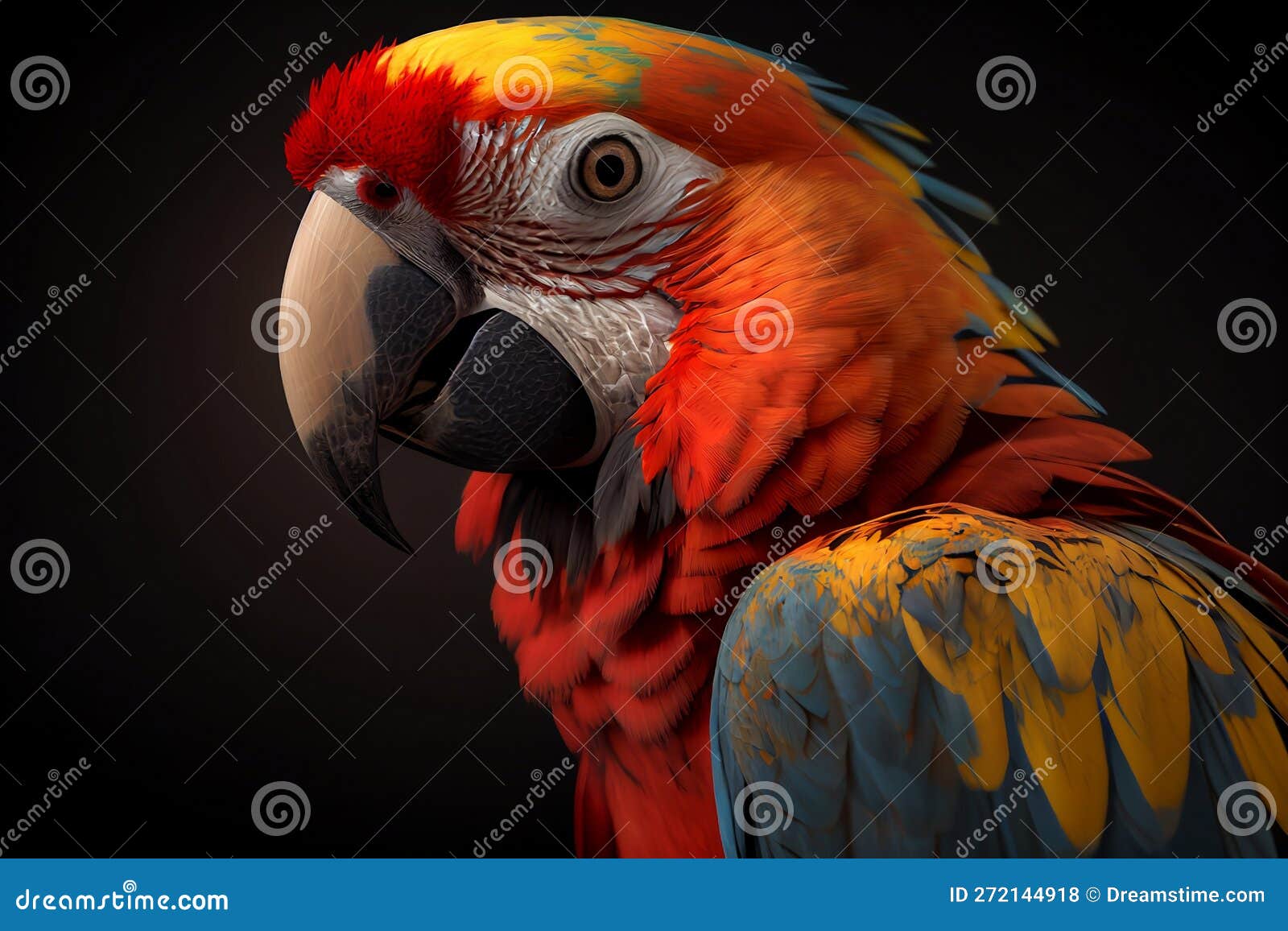 Exotic bird stock photo. Image of wildlife, parakeet 272144918
