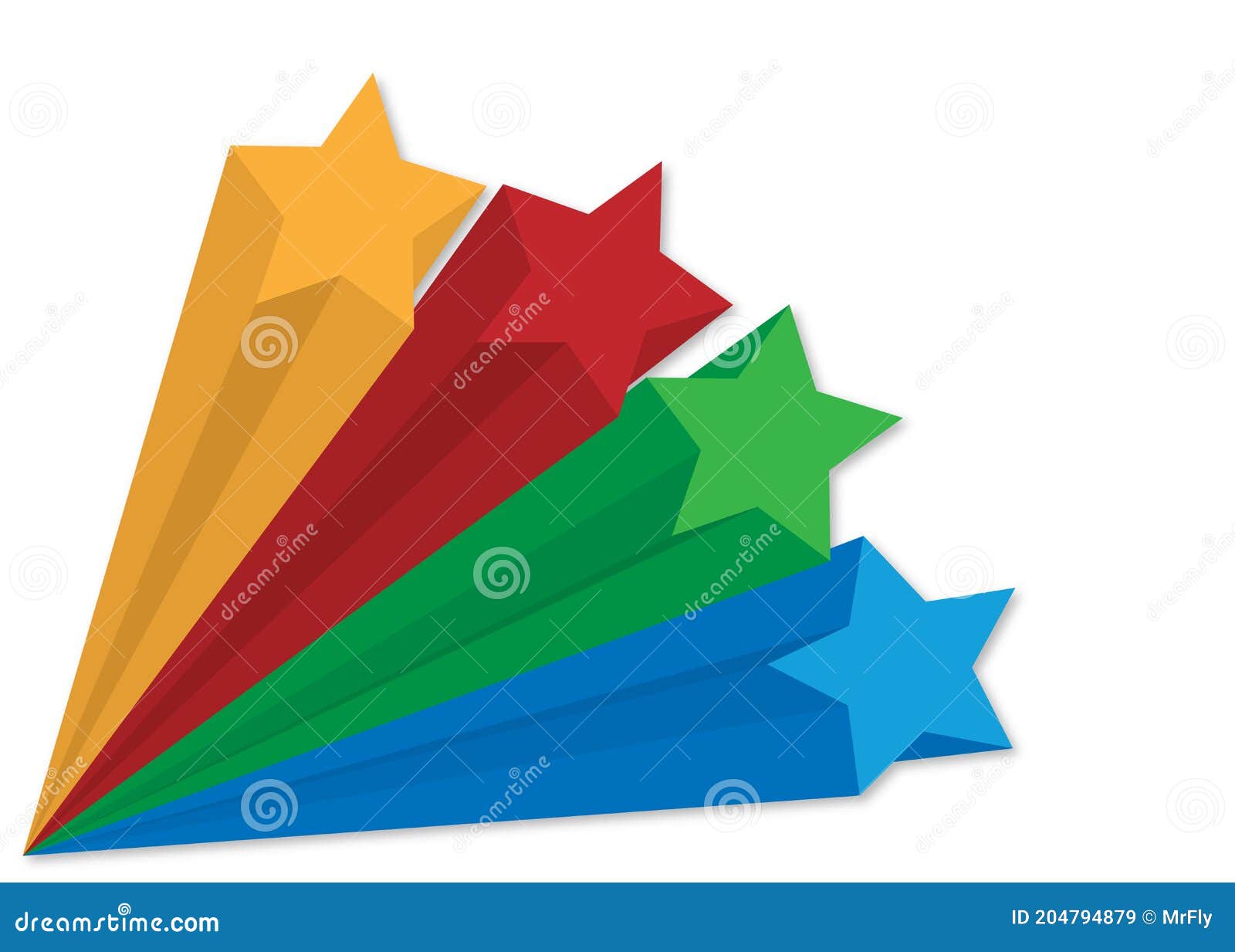 colourful exploding stars icon,  illusytration