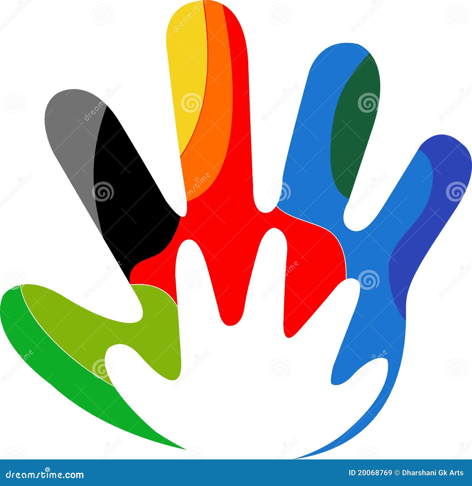 Hand Prints Logo